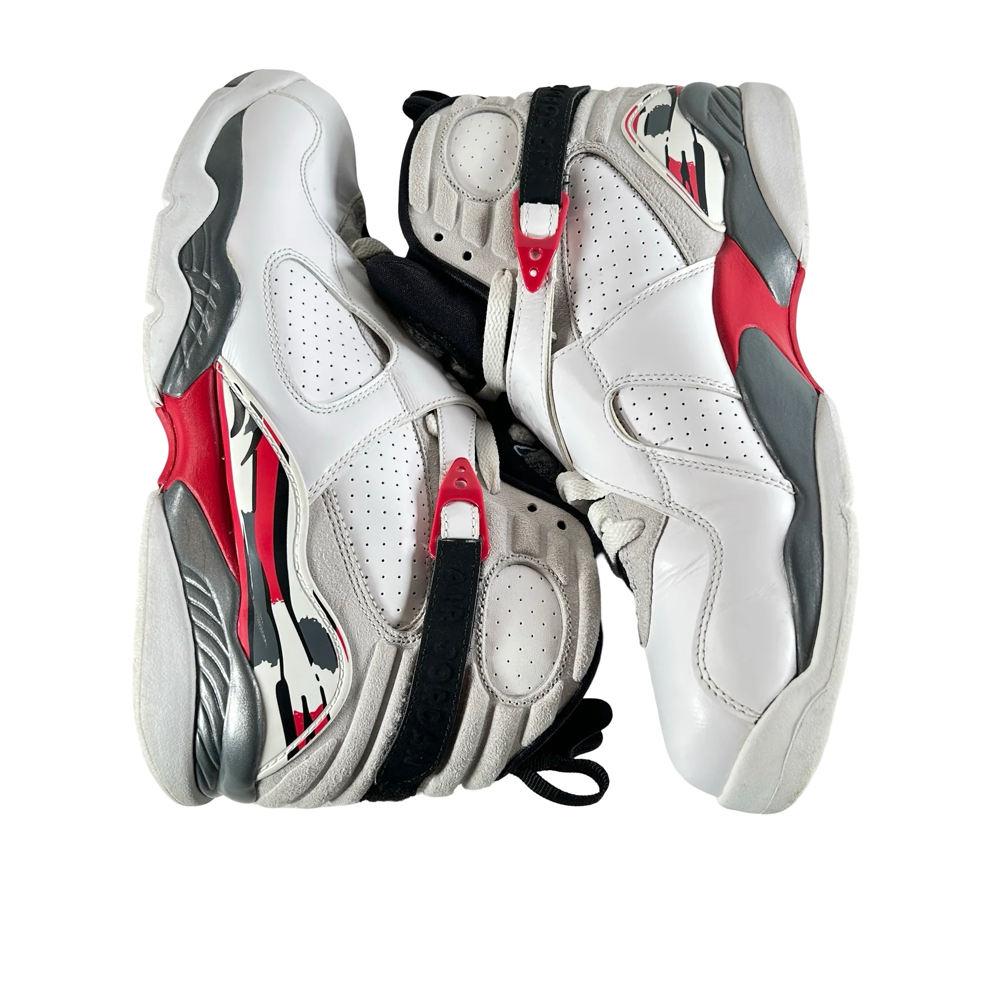 305381 100 Jordan 8 Retro White True Red (2025) [USED] - 11.5 M (Used2) - Image 4