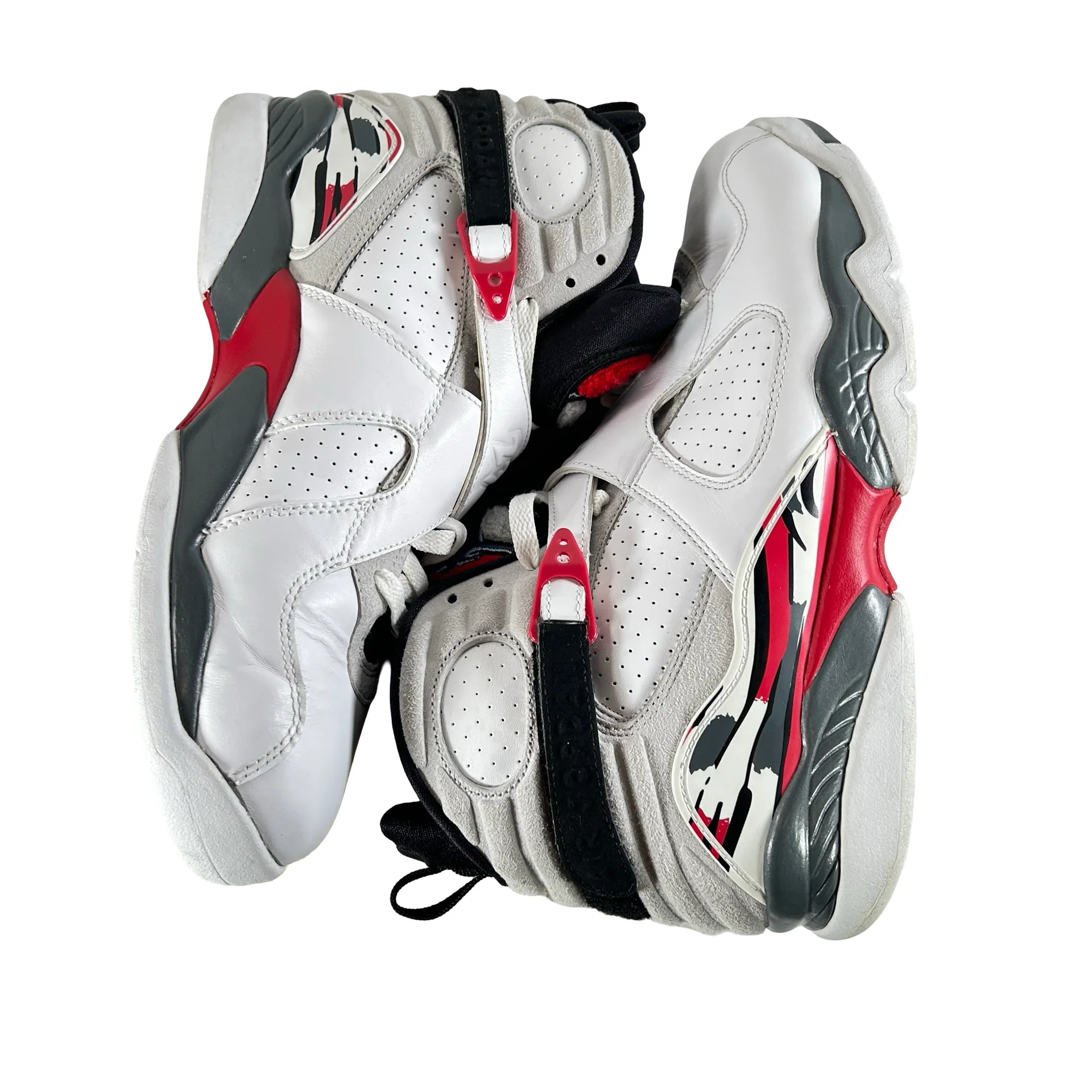 305381 100 Jordan 8 Retro White True Red (2025) [USED] - 11.5 M (Used2) - Image 5