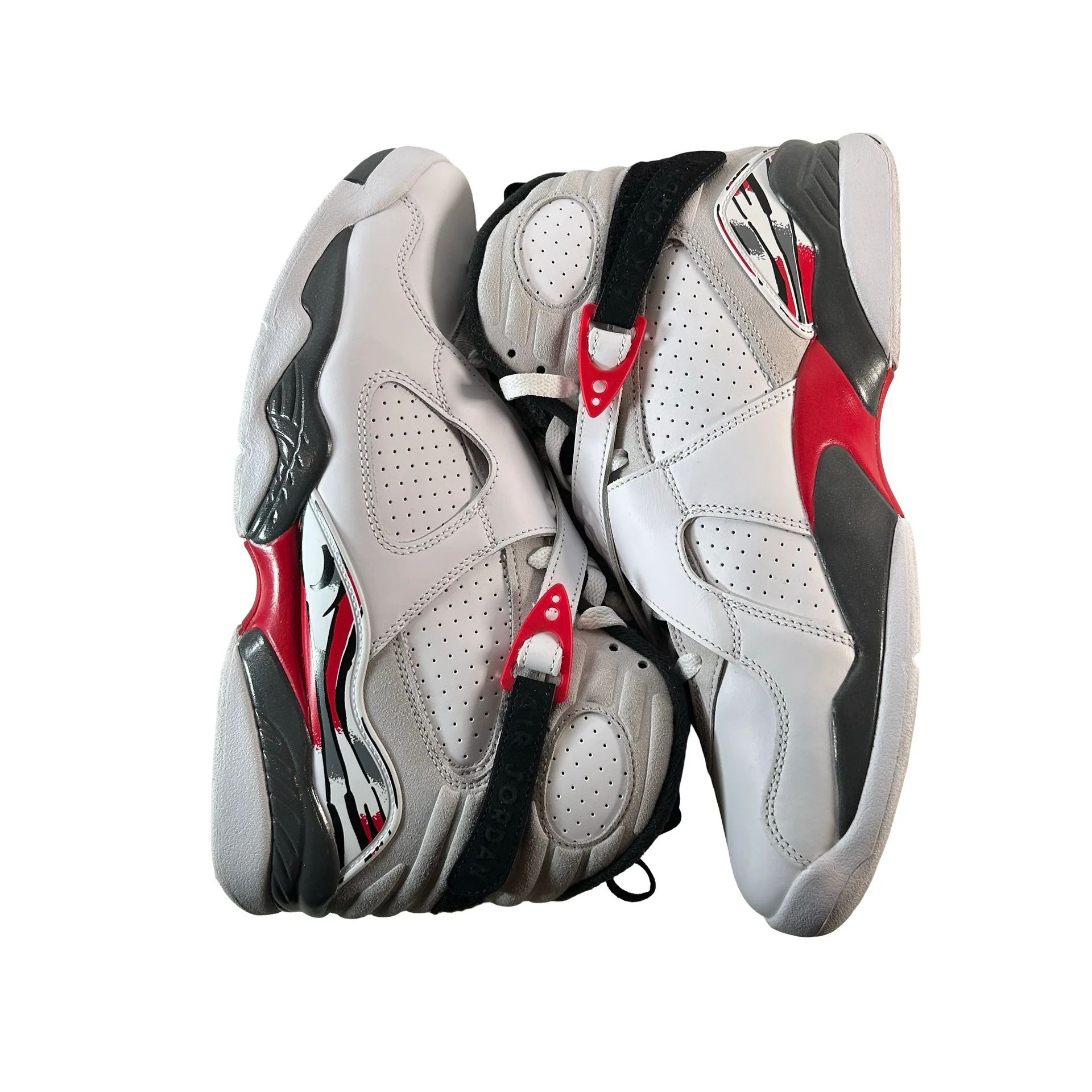 305381 100 Jordan 8 Retro White True Red (2025) [USED] - 10.5 M (Used) - Image 5