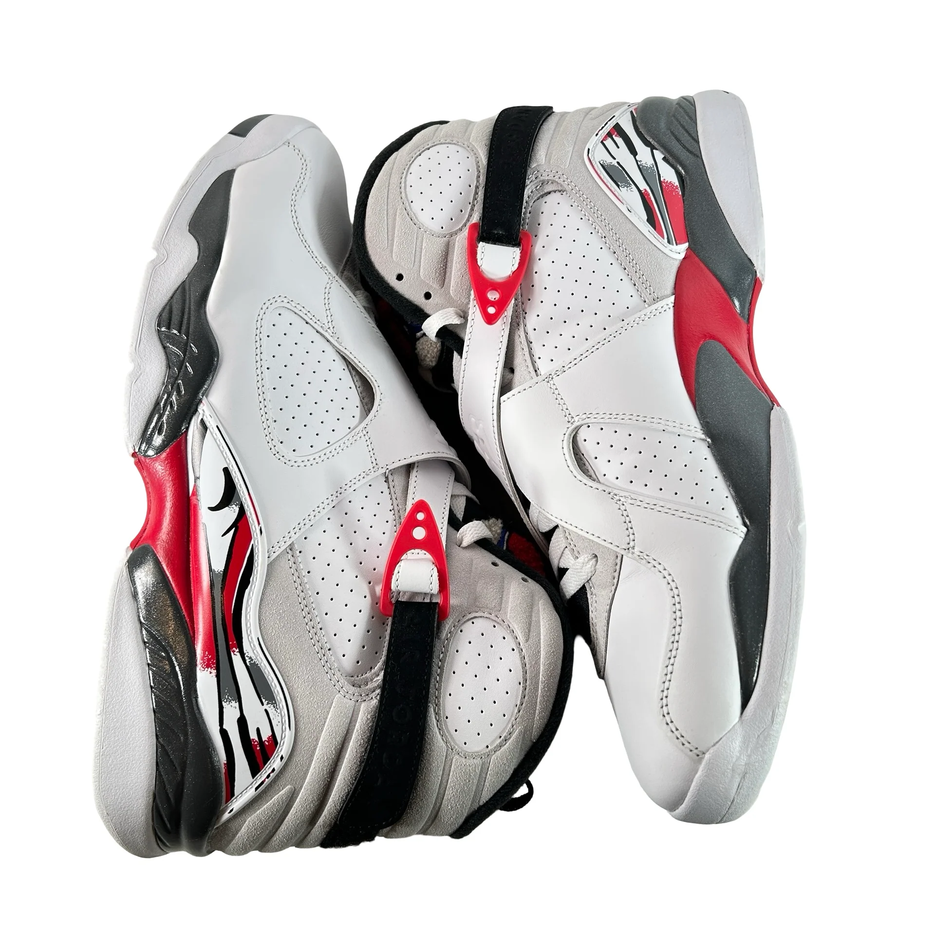 305381 100 Jordan 8 Retro White True Red (2025) [USED] - 13 M (Used2) - Image 4