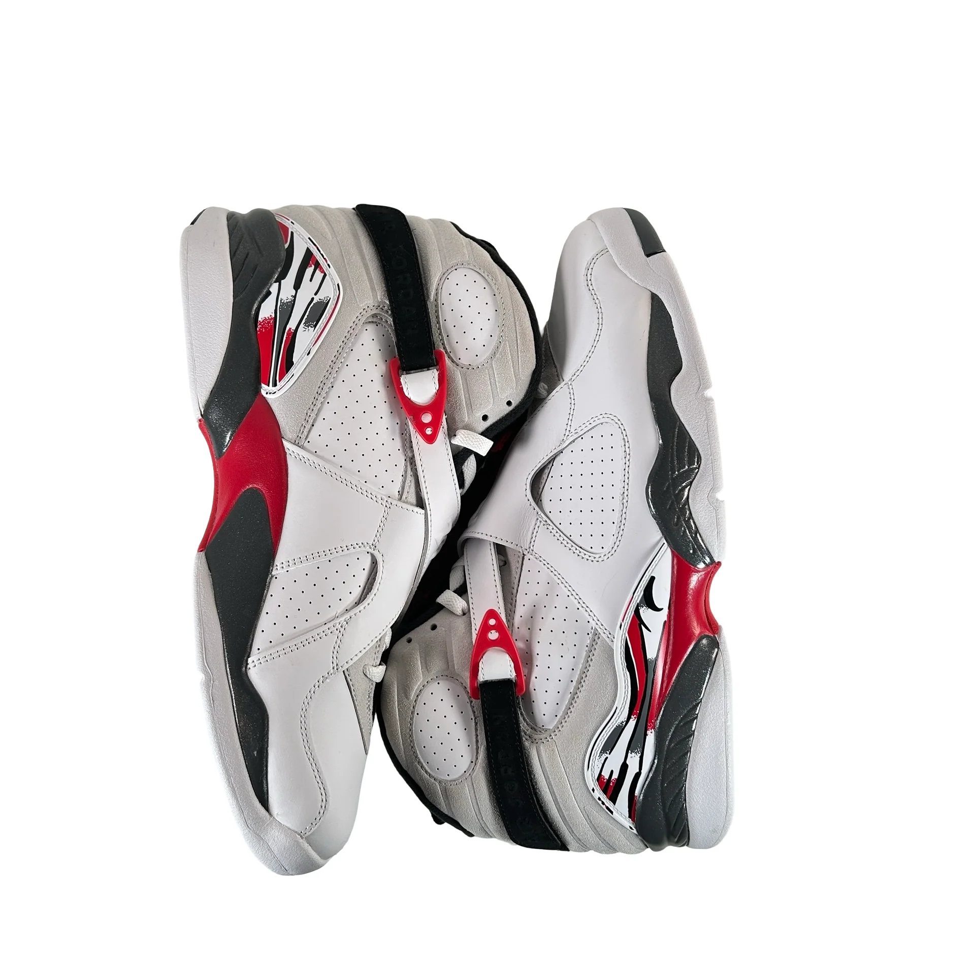 305381 100 Jordan 8 Retro White True Red (2025) [USED] - 13 M (VNDS) - Image 5
