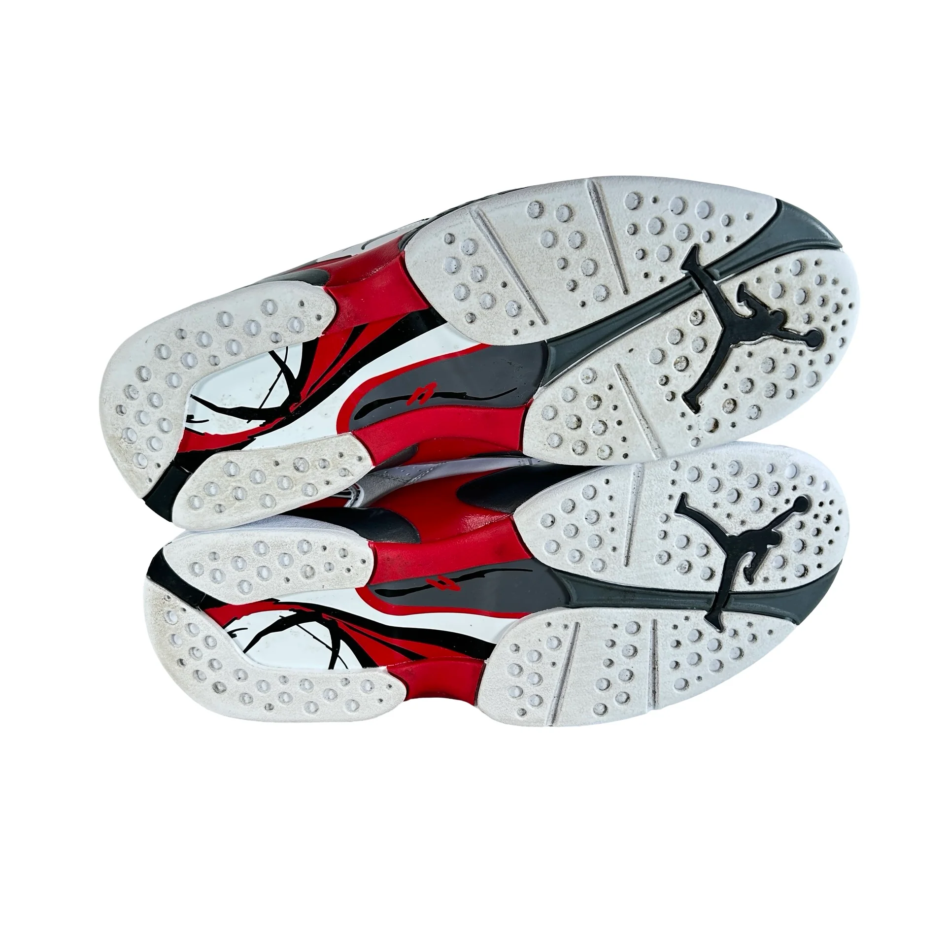 305381 100 Jordan 8 Retro White True Red (2025) [USED] - 9 M (Used) - Image 6