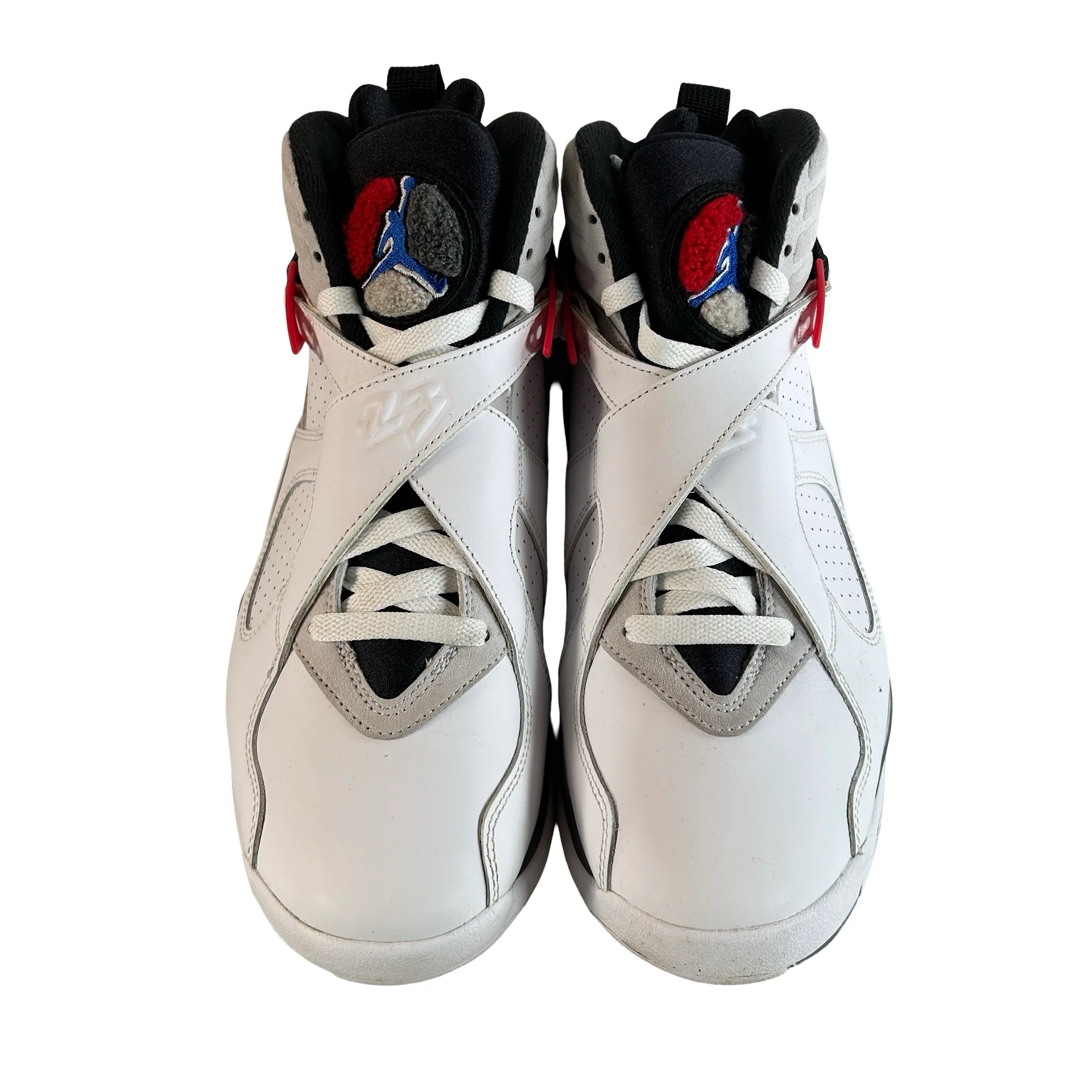 305381 100 Jordan 8 Retro White True Red (2025) [USED] - 9 M (Used2) - Image 2