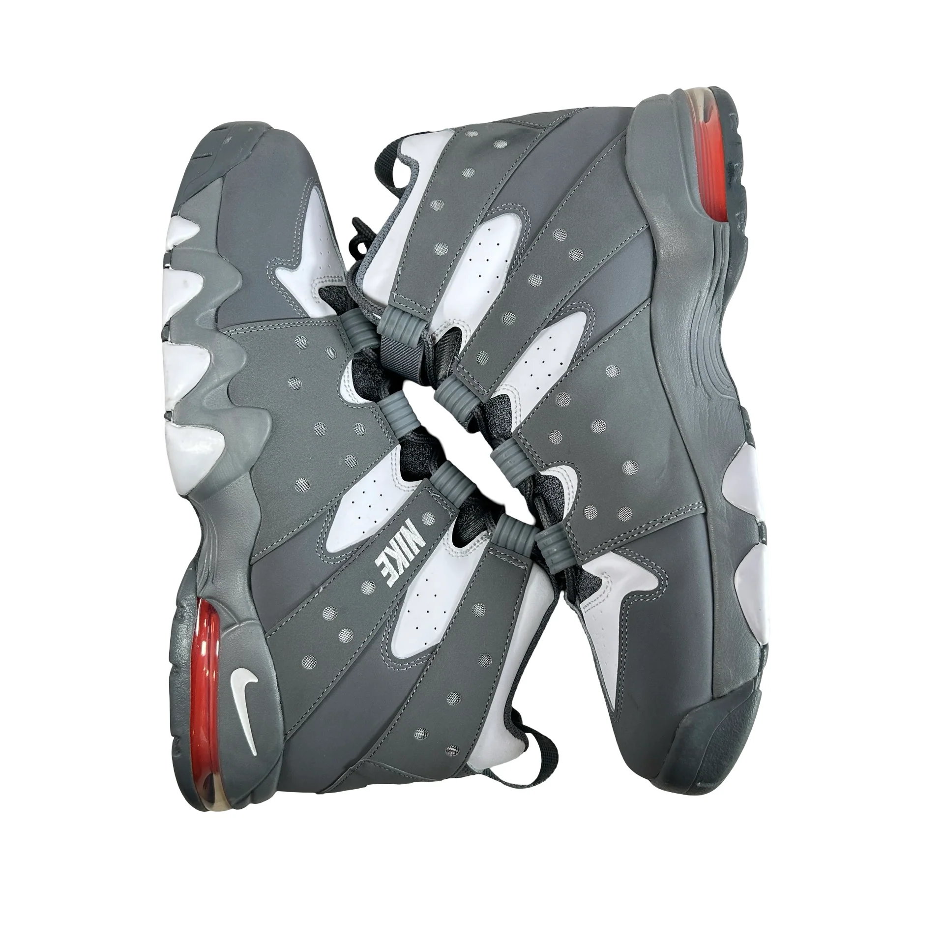 305440 005 Nike Air Max 2 CB '94 Cool Grey White [USED] - 12 M (Used) (No box) - Image 4
