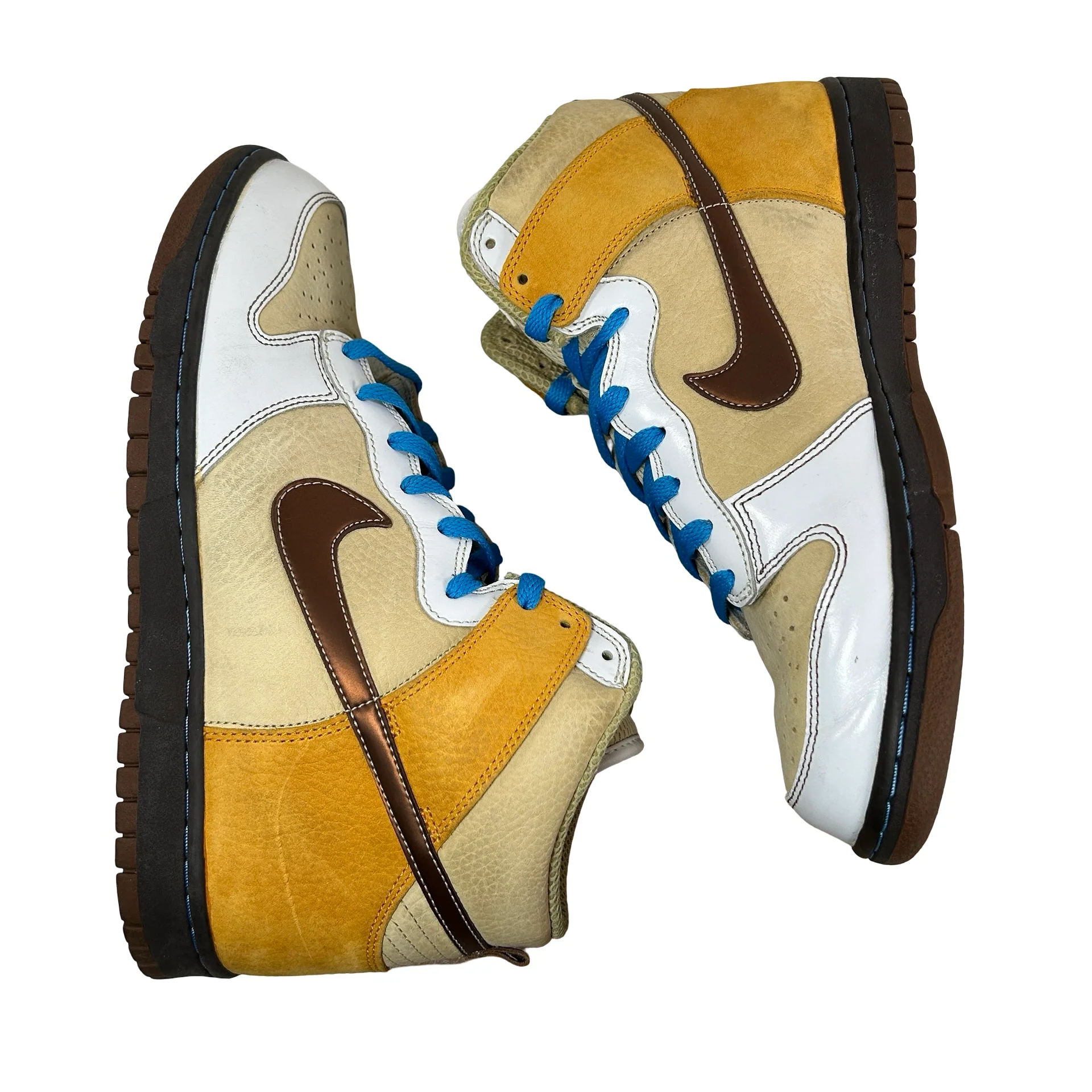 306968 721 Nike Dunk High Premium Vegas Gold Bison [USED] - 10.5 M (Used) (Replace Box) - Image 4