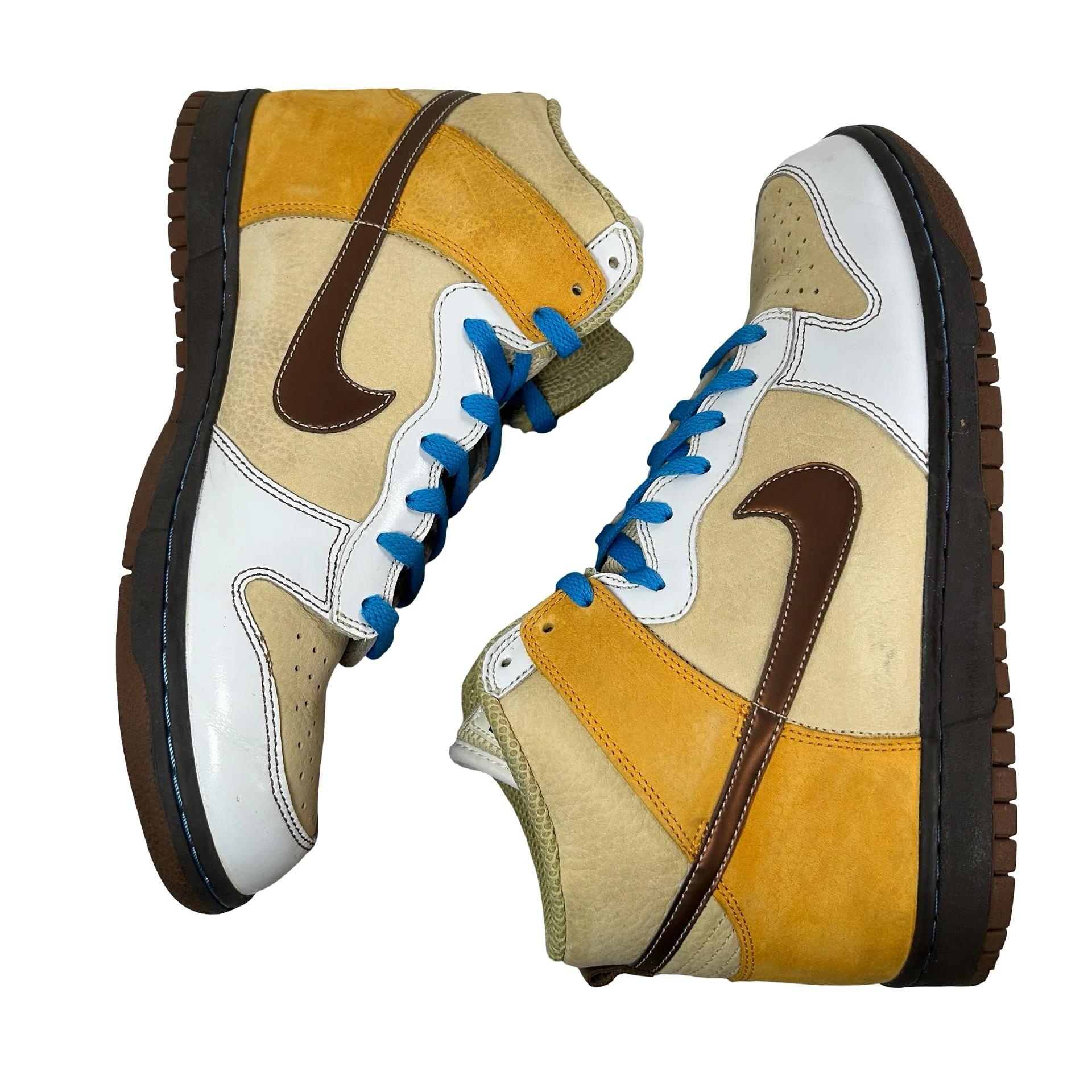 306968 721 Nike Dunk High Premium Vegas Gold Bison [USED] - 10.5 M (Used) (Replace Box) - Image 5