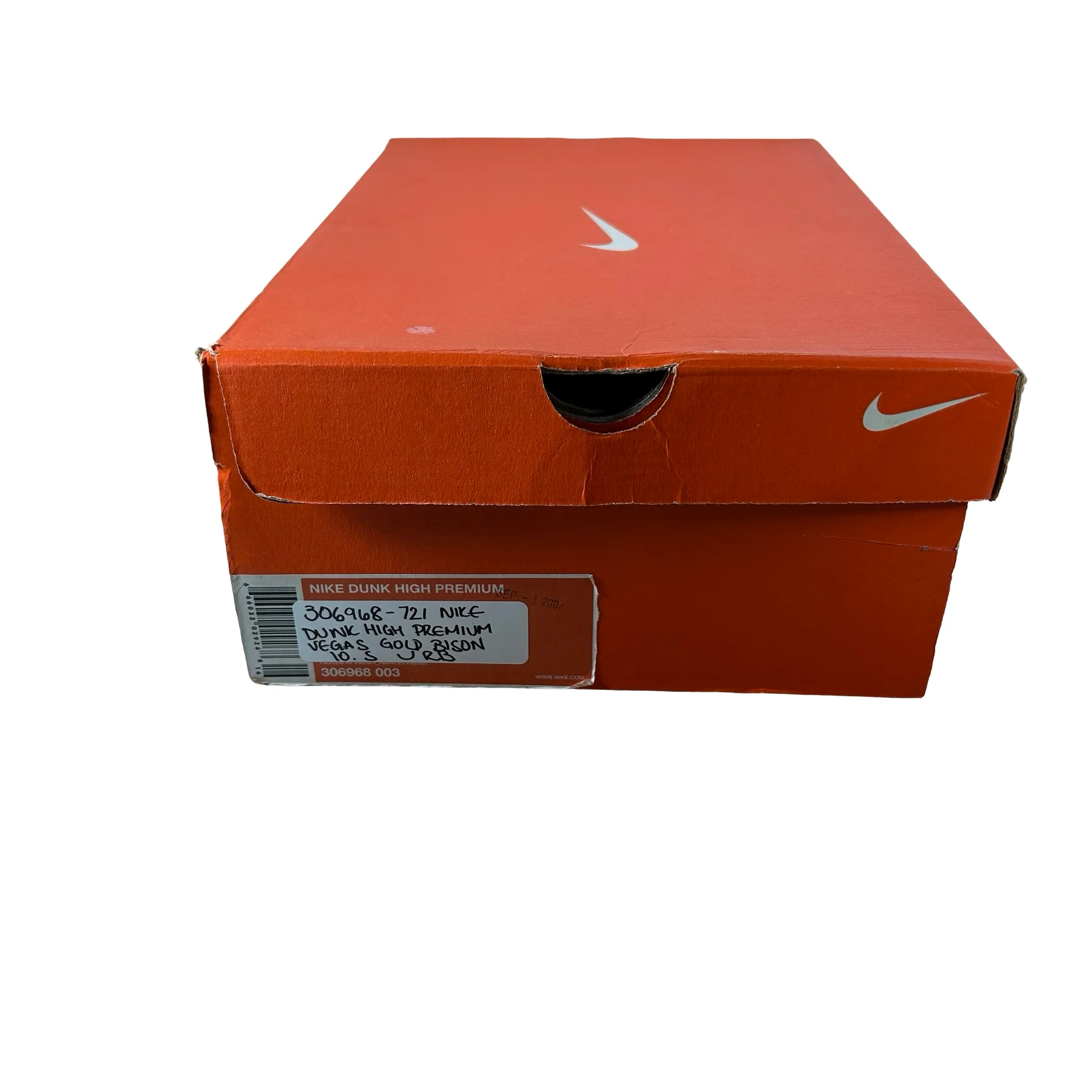 306968 721 Nike Dunk High Premium Vegas Gold Bison [USED] - 10.5 M (Used) (Replace Box) - Image 7