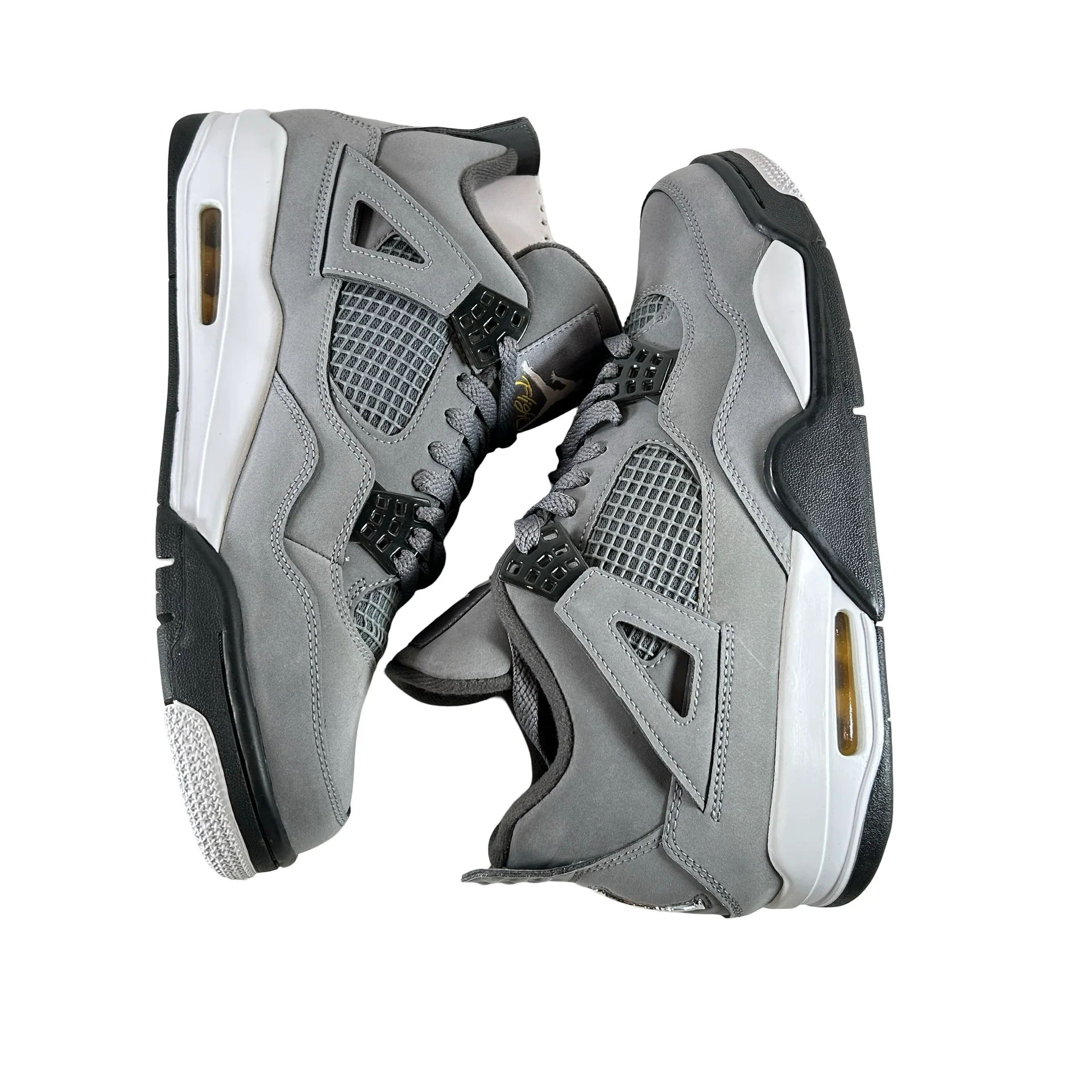 308497 007 Jordan 4 Retro Cool Grey (2019) [CONDITIONAL] - 10 M (Yellowing Midsole) - Image 5