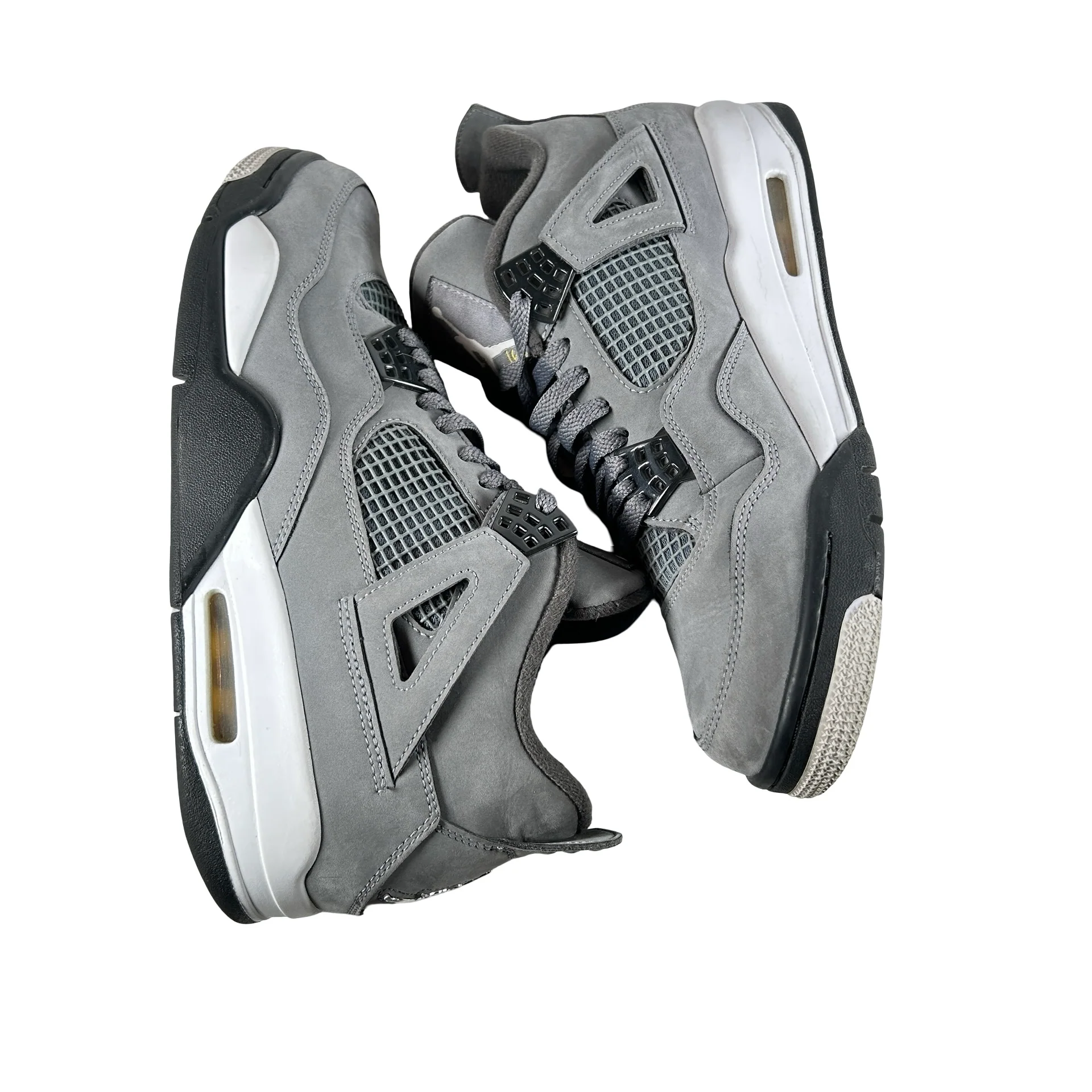 308497 007 Jordan 4 Retro Cool Grey (2019) [USED] - 10.5 M (Used2) (No Box2) - Image 4