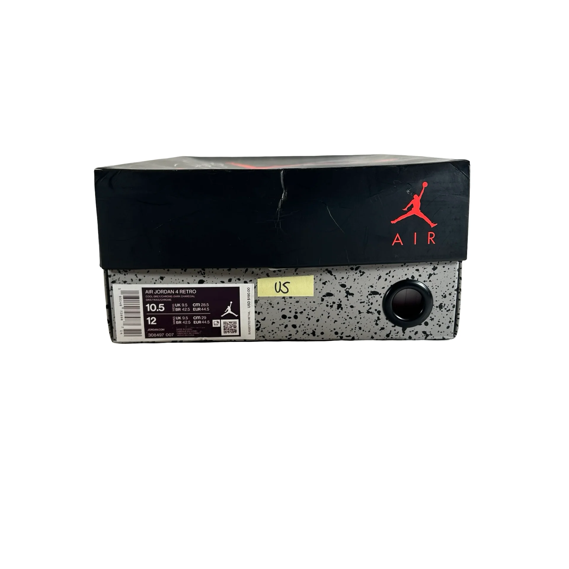 308497 007 Jordan 4 Retro Cool Grey (2019) [USED] - 10.5 M (Used5) - Image 7
