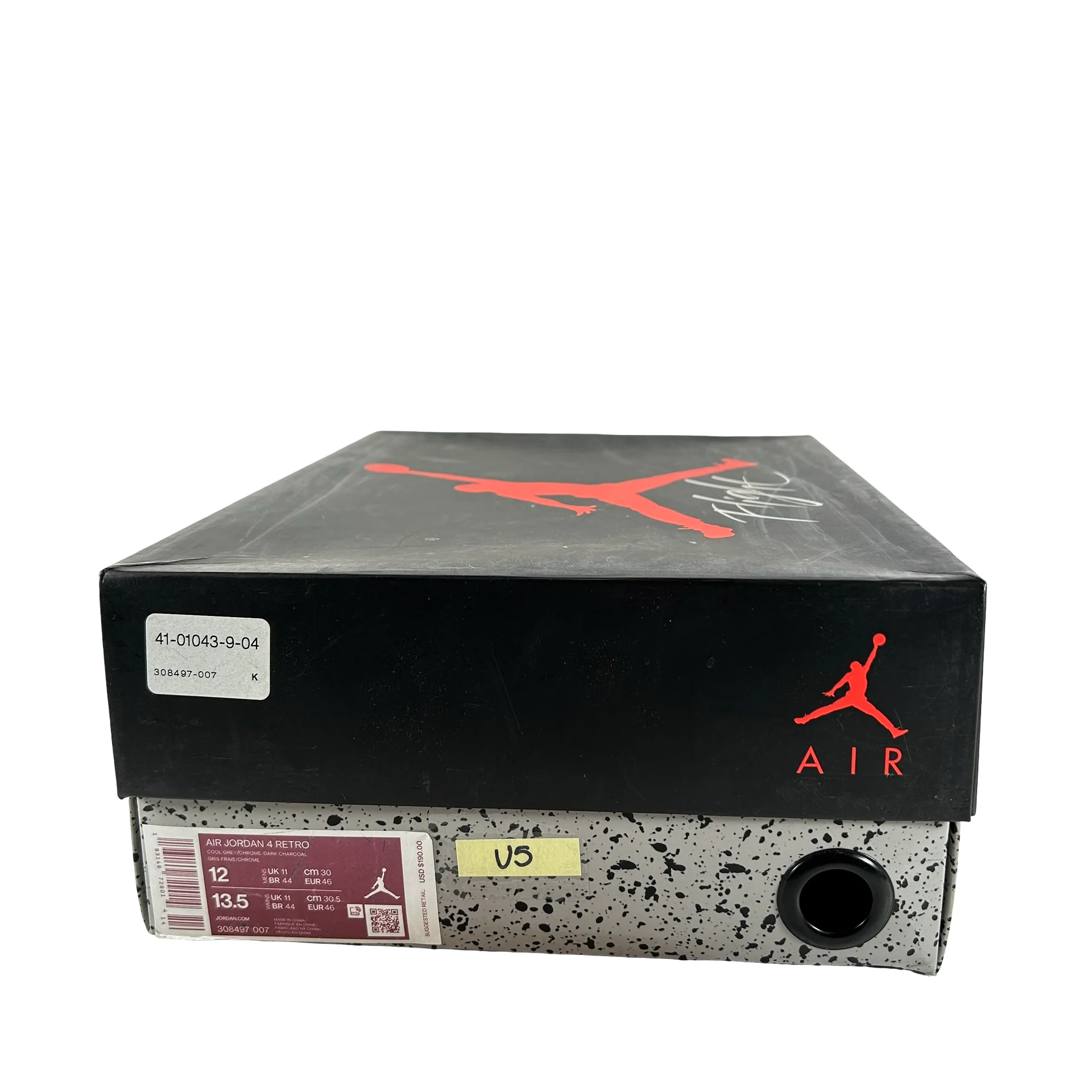 308497 007 Jordan 4 Retro Cool Grey (2019) [USED] - 12 M (Used5) - Image 7