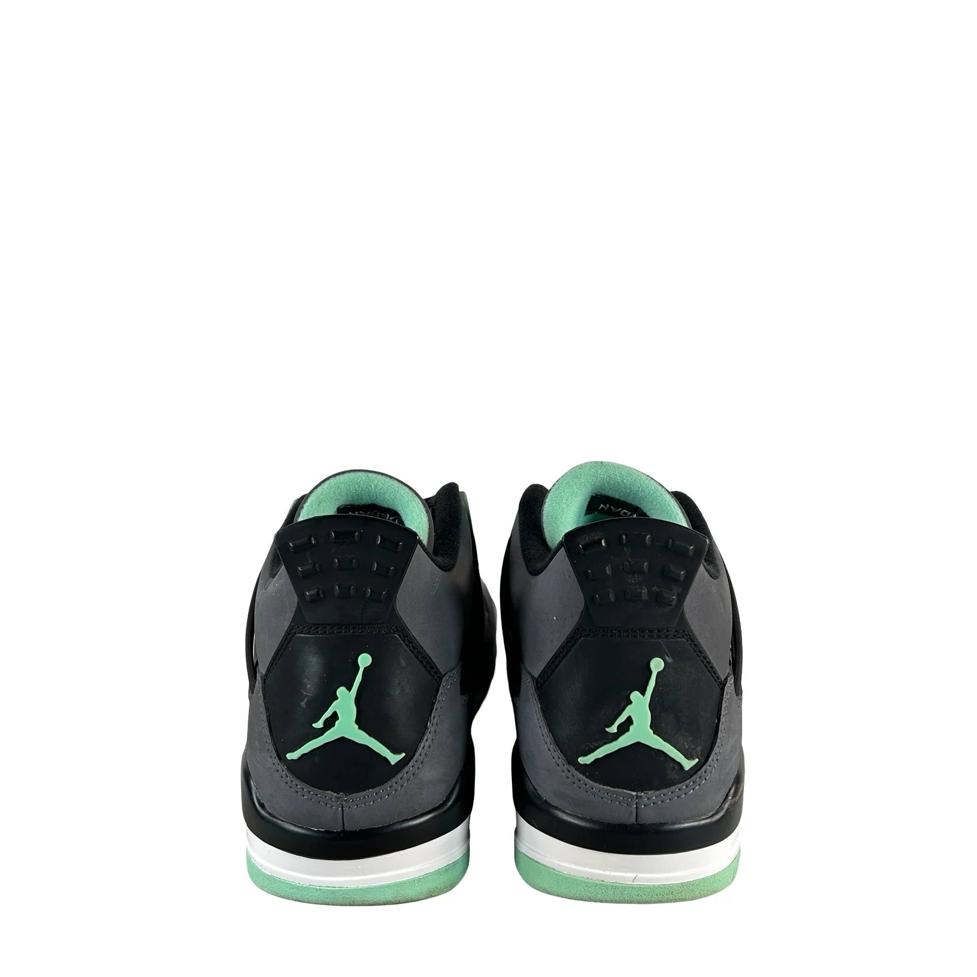 308497 033 Jordan 4 Retro Green Glow [USED] - 10.5 M (Used) - Image 3