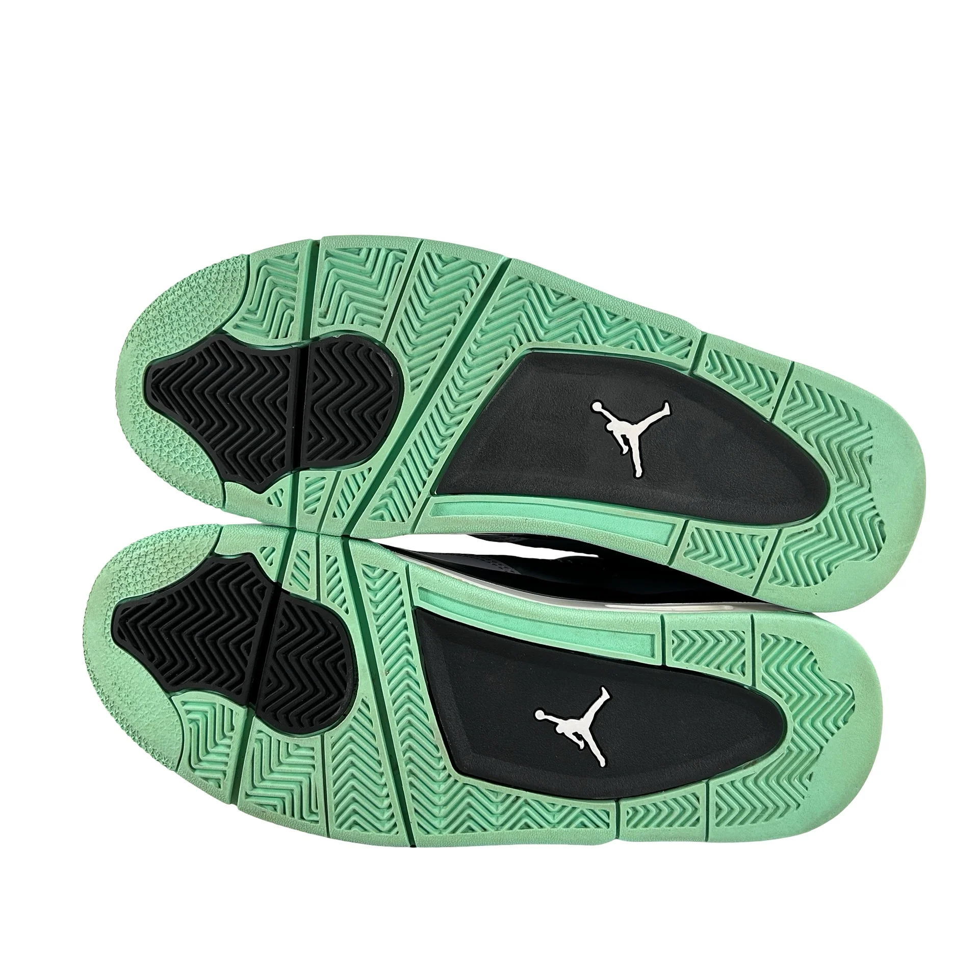 308497 033 Jordan 4 Retro Green Glow [USED] - 9.5 M (Used) - Image 6