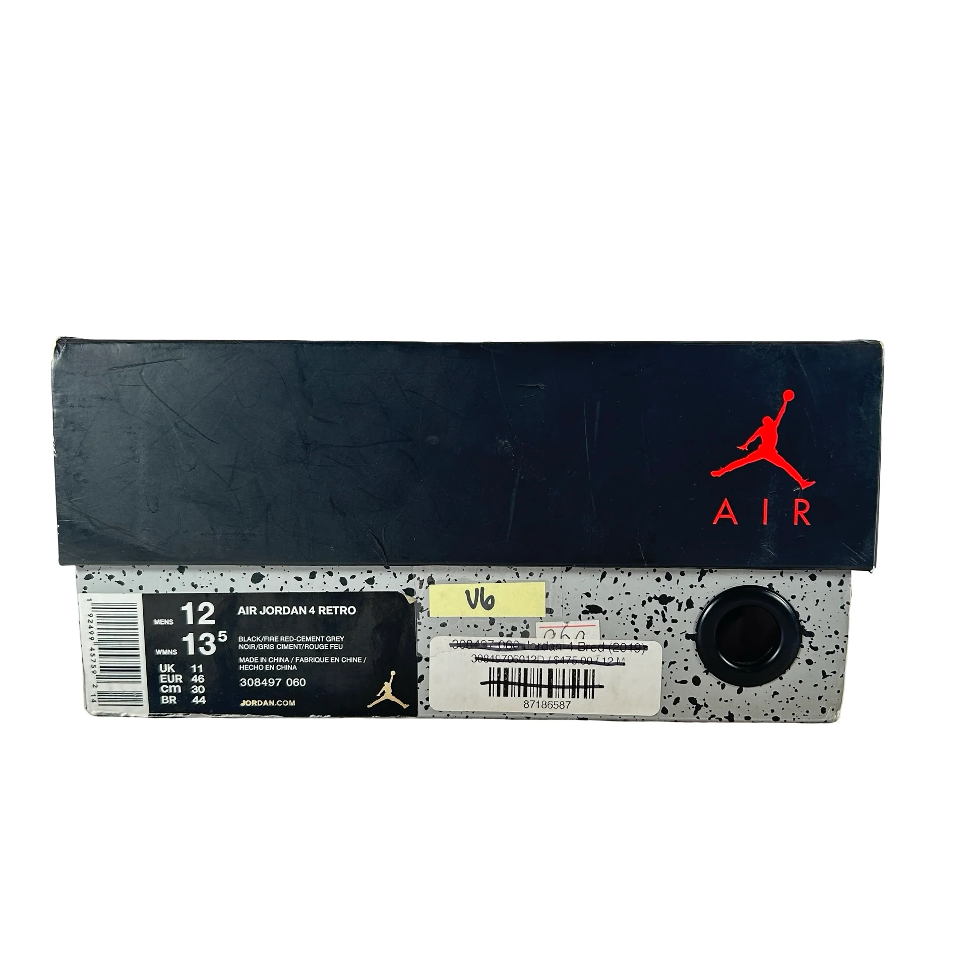 308497 060 Jordan 4 Bred (2019) [USED] - 12 M (Used6) - Image 7