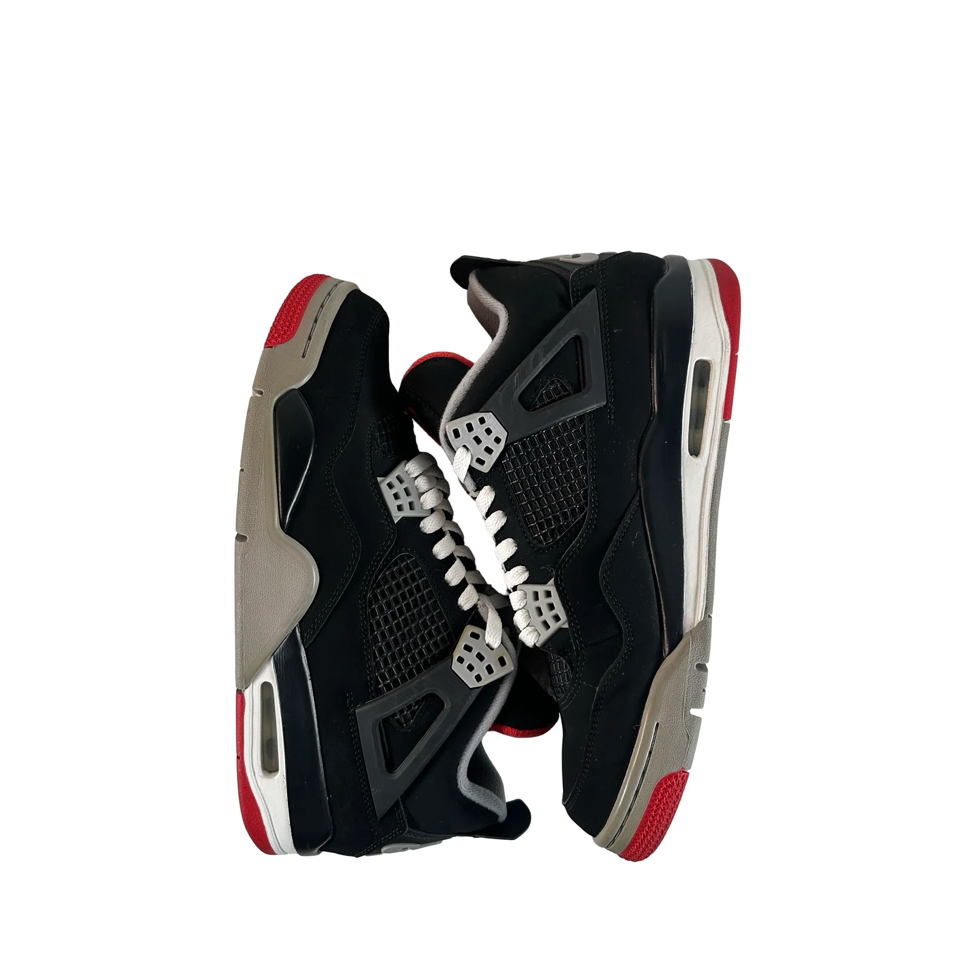 308497 060 Jordan 4 Bred (2019) [USED] - 8.5 M (Used3) (No Box3) - Image 4
