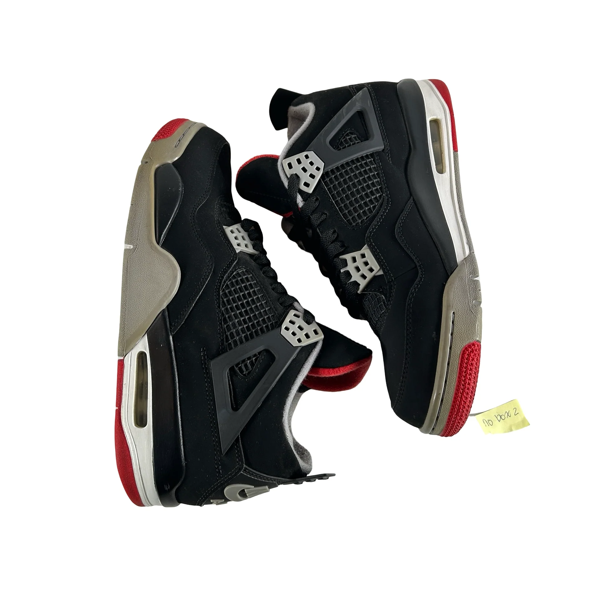 308497 060 Jordan 4 Bred (2019) [USED] - 8 M (Used2) (No Box2) - Image 4