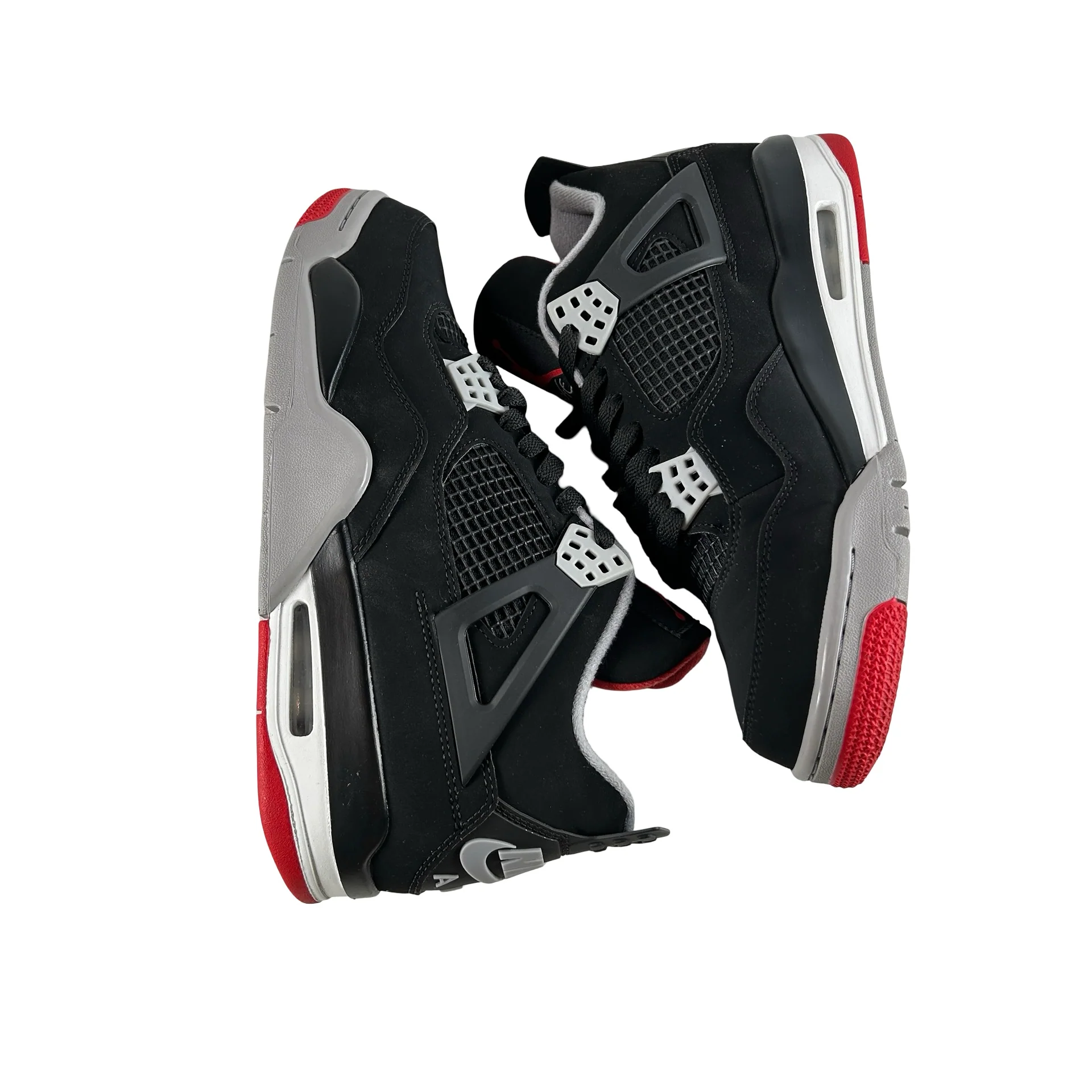 308497 060 Jordan 4 Bred (2019) [USED] - 9 M (Used11) - Image 4