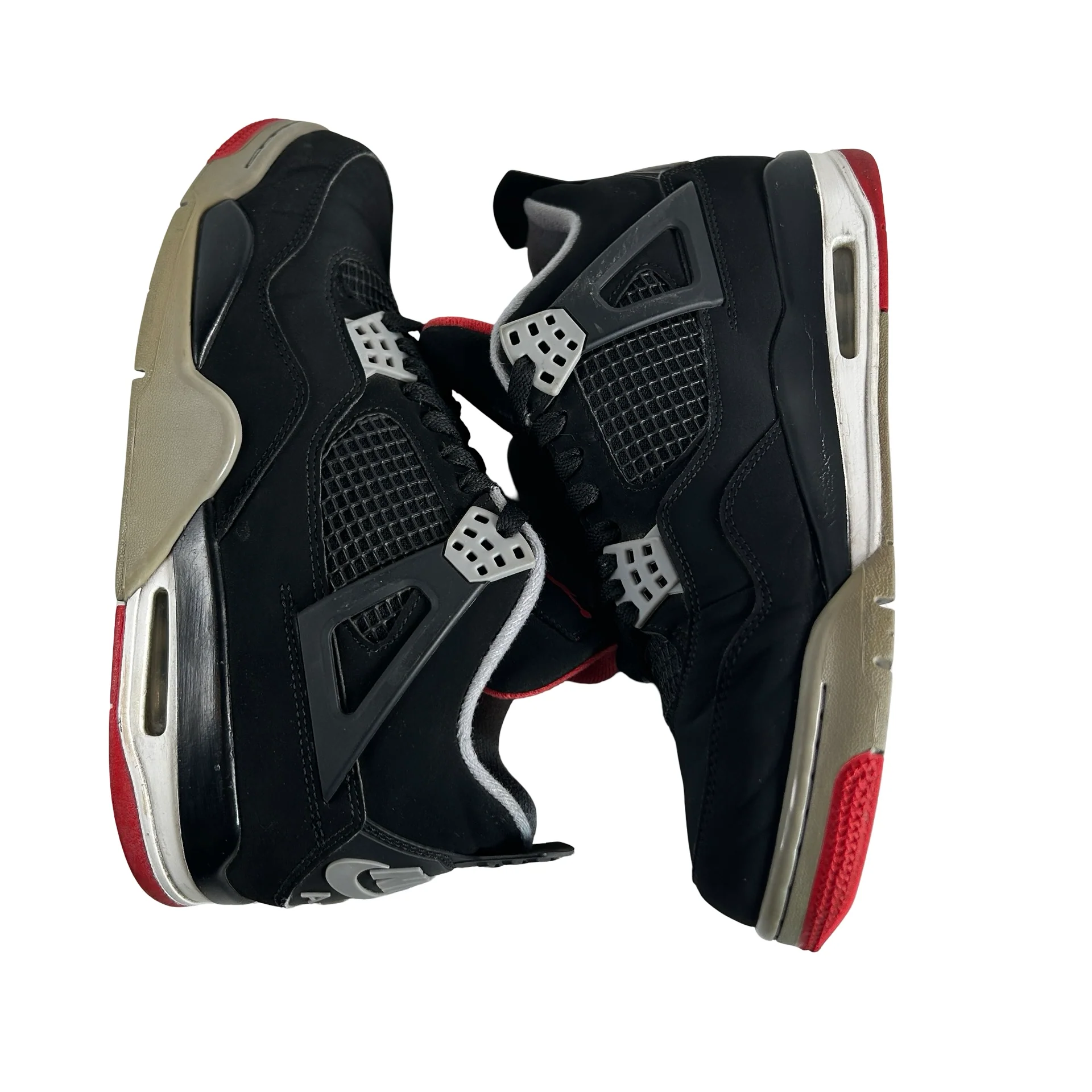 308497 060 Jordan 4 Bred (2019) [USED] - 9 M (Used12) - Image 4