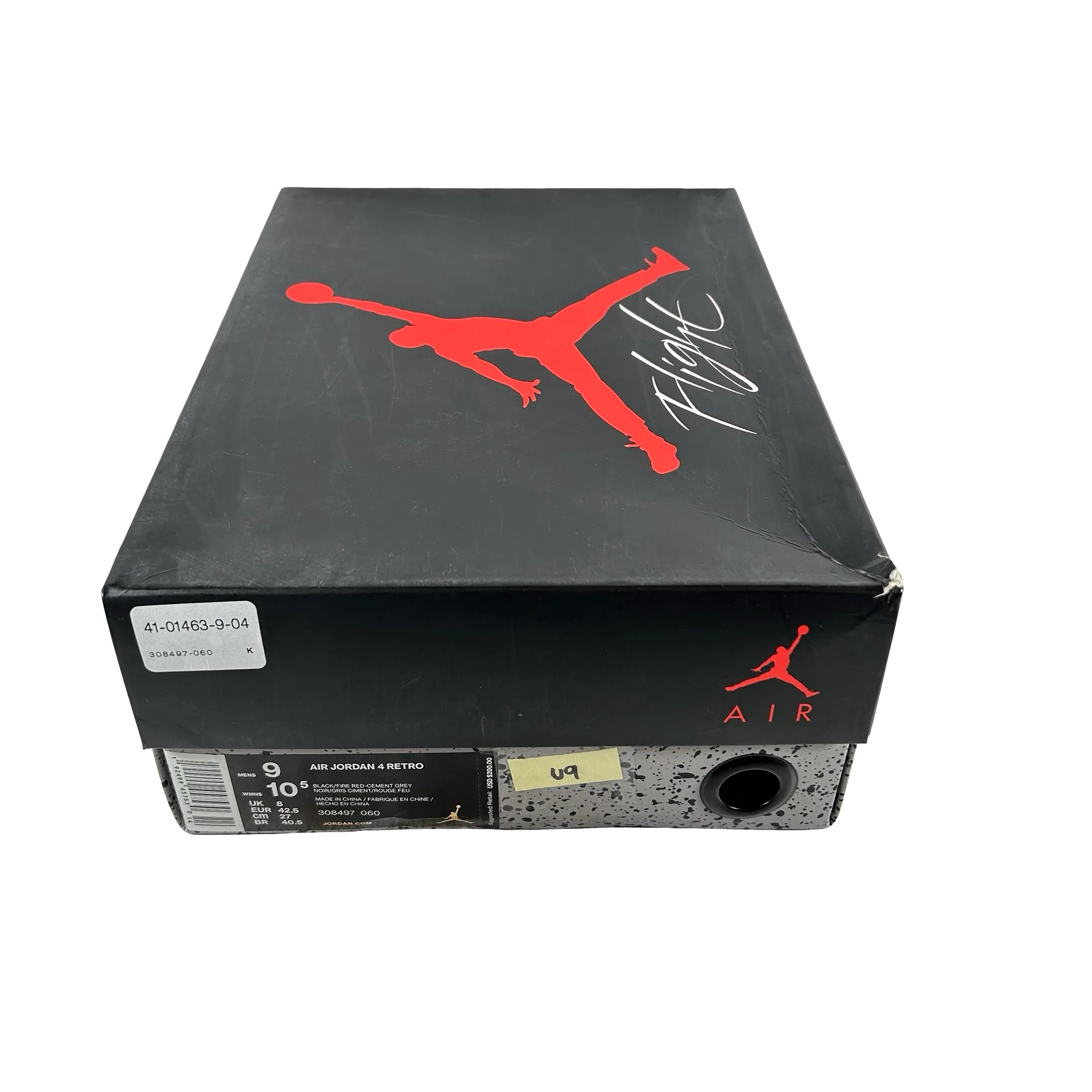 308497 060 Jordan 4 Bred (2019) [USED] - 9 M (Used9) - Image 7