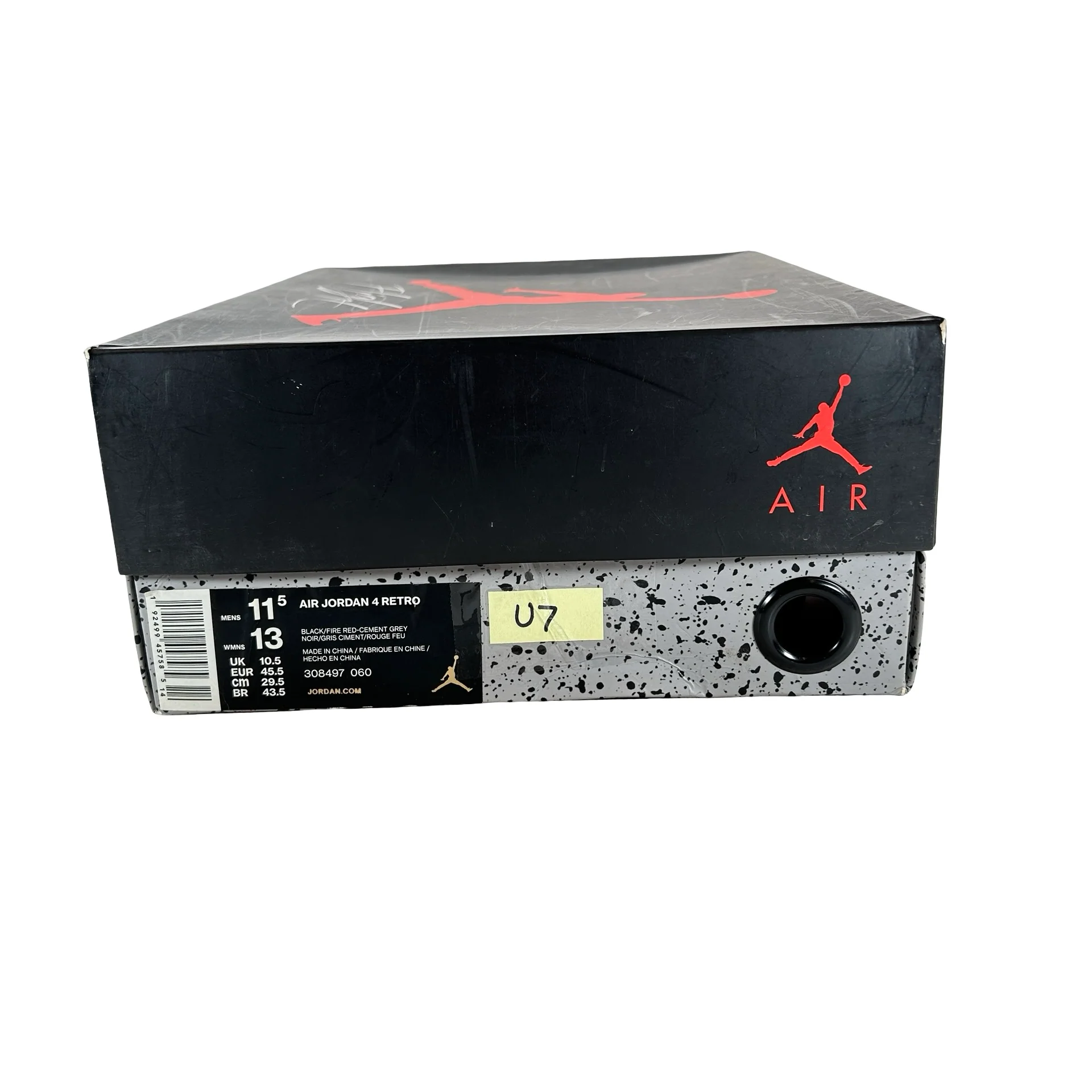 308497 060 Jordan 4 Retro Bred (2019) [USED] - 11.5 M (Used7) - Image 7