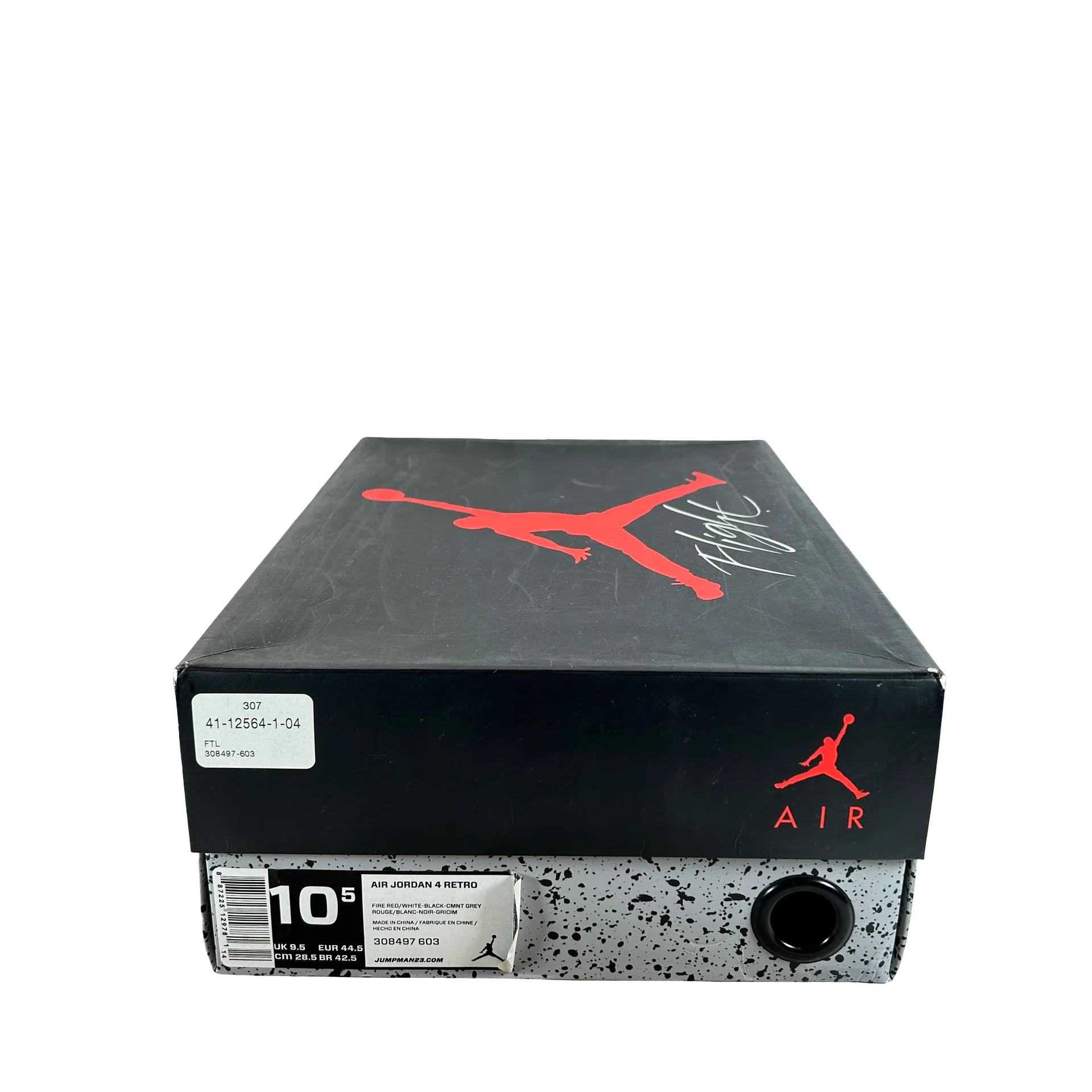 308497 603 Jordan 4 Retro Toro Bravo (2013) [USED] - 10.5 M (Used) - Image 7