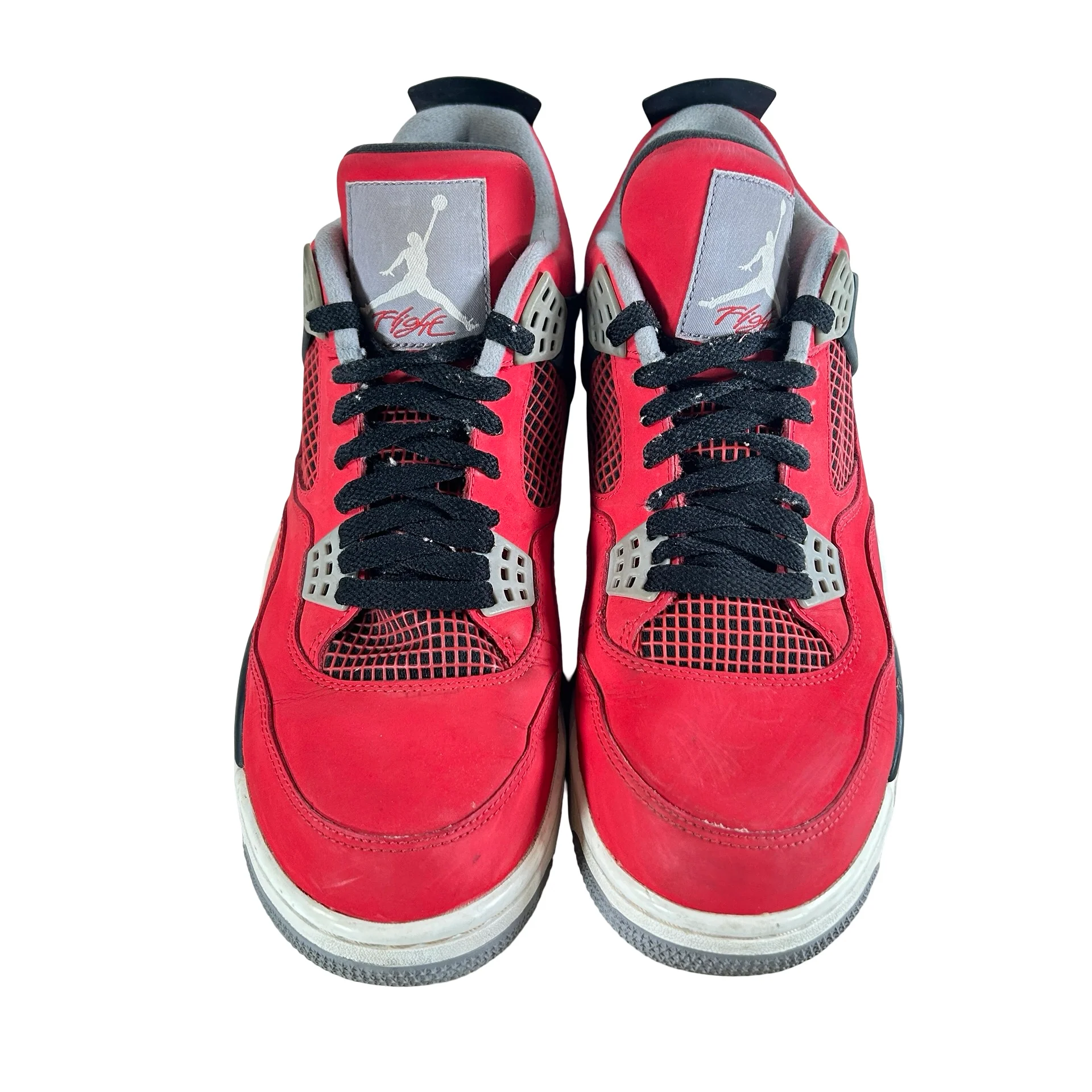 308497 603 Jordan 4 Retro Toro Bravo [USED] - 10.5 M (Used) (No Box) - Image 2