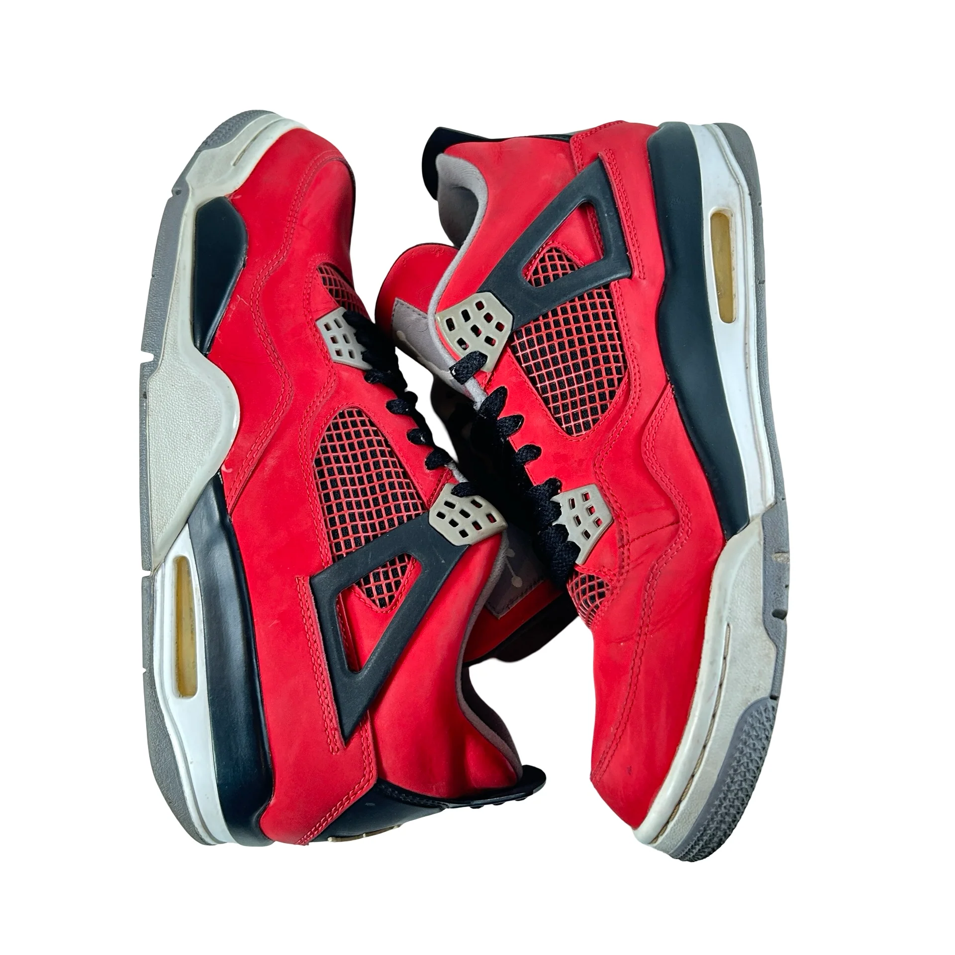 308497 603 Jordan 4 Retro Toro Bravo [USED] - 10.5 M (Used) (No Box) - Image 4
