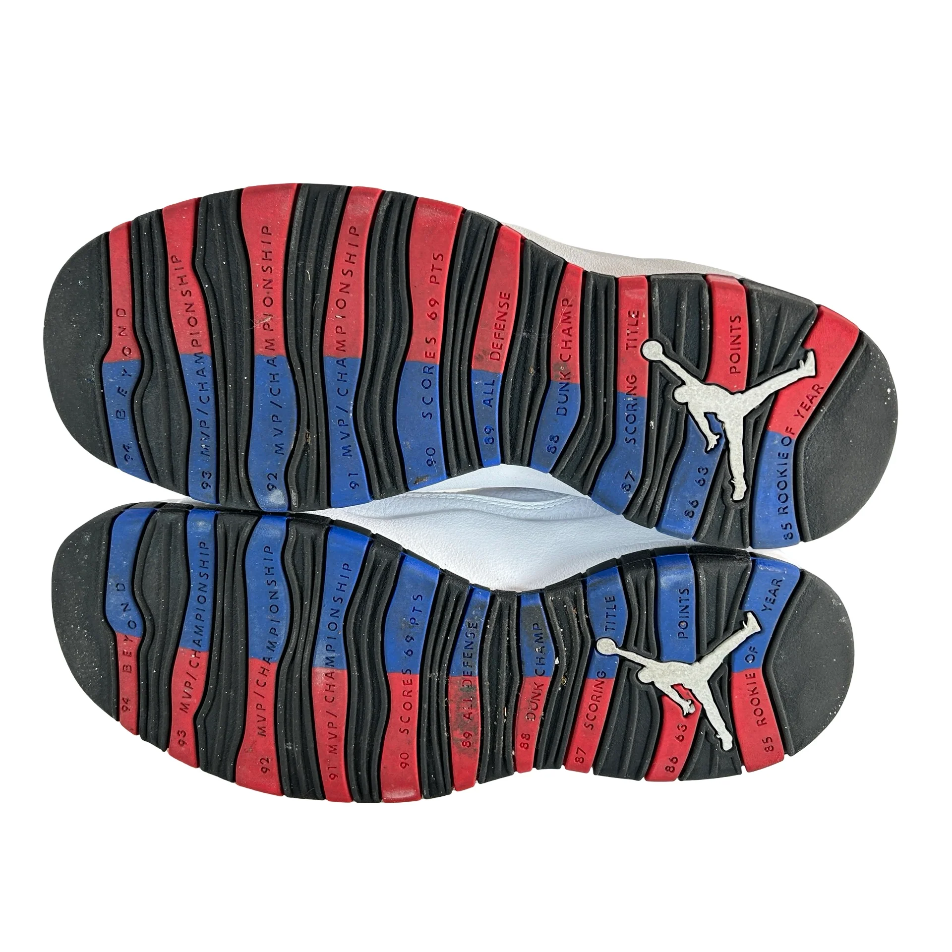 310805 160 Jordan 10 Retro Russell Westbrook Class of 2006 [USED] - 12 M (Used) (No Insoles) - Image 6