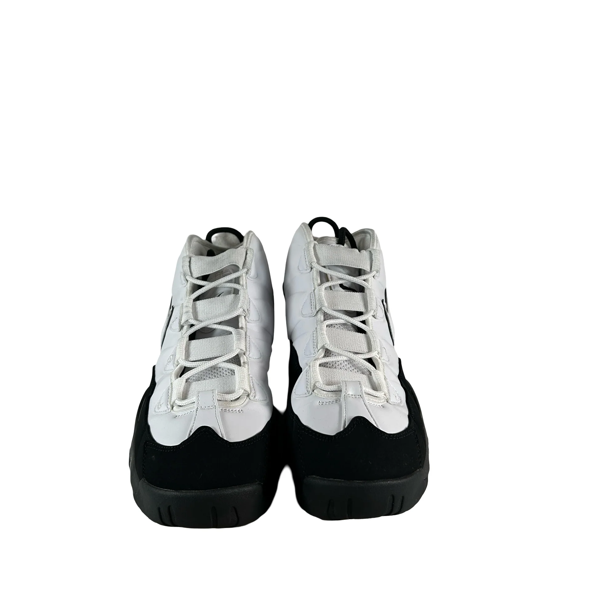 311090 100 Nike Air Max Uptempo 95 White Black Teal [USED] - 11 M (Used) - Image 2