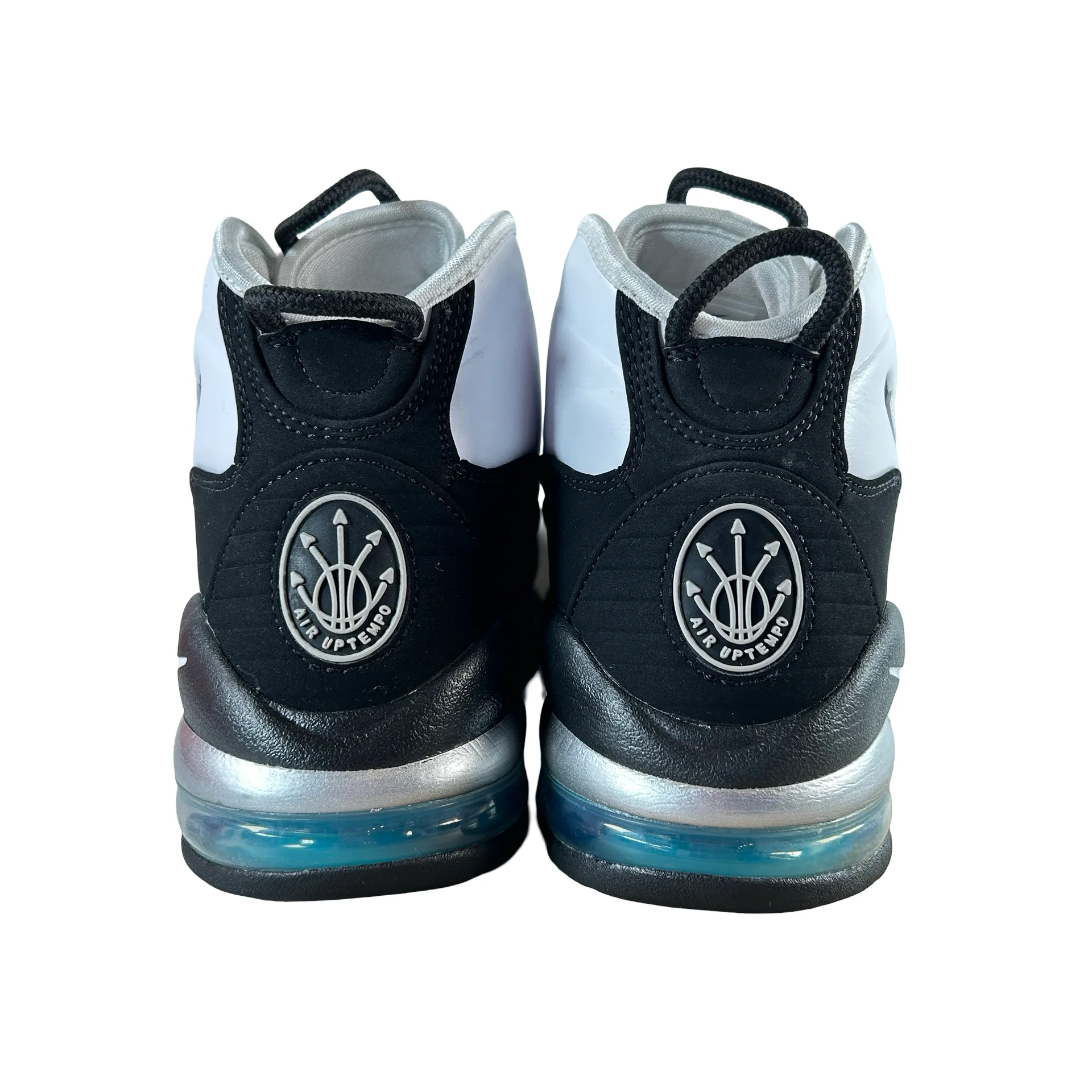 311090 100 Nike Air Max Uptempo 95 White Black Teal [USED] - 8.5 M (Used) - Image 3