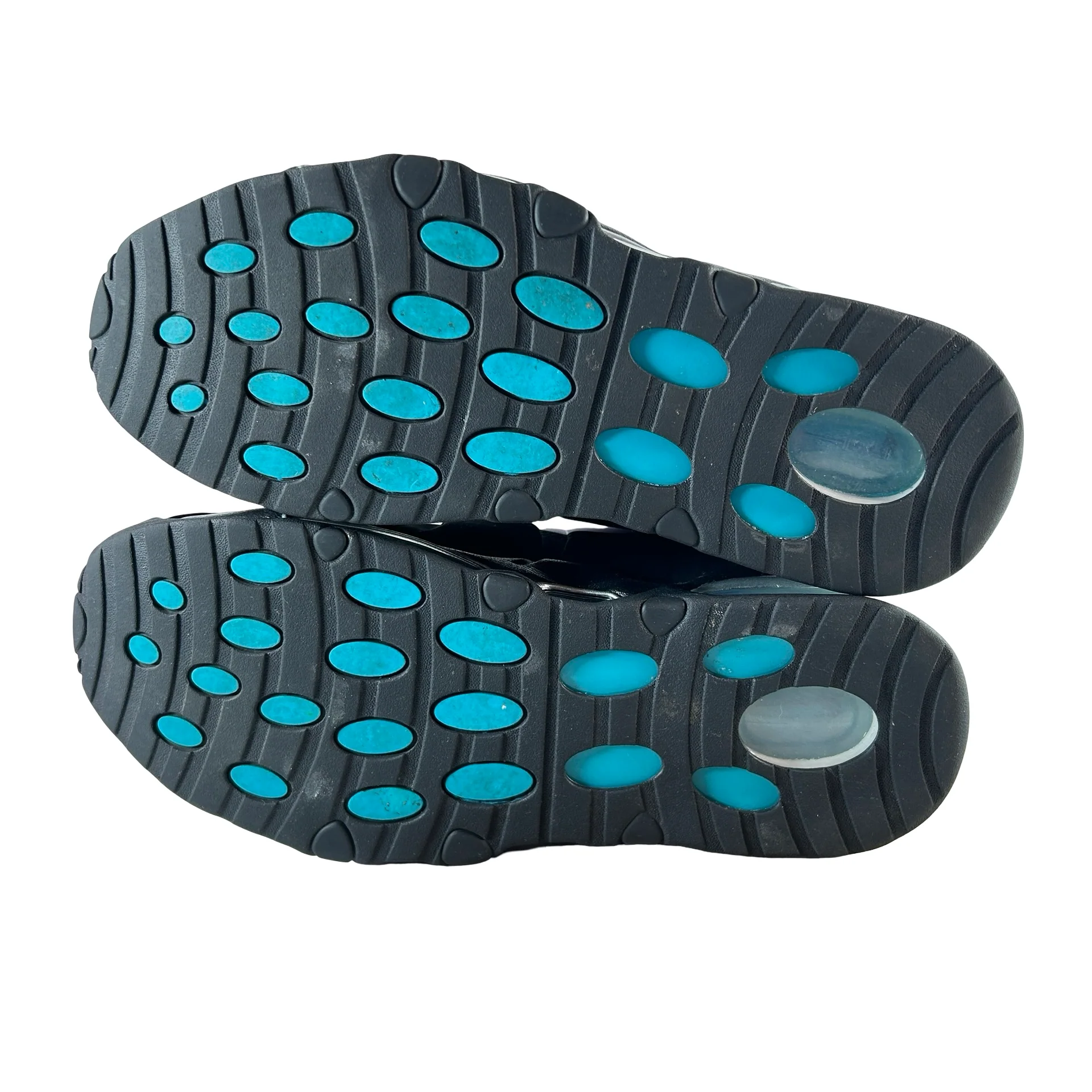 311090 100 Nike Air Max Uptempo 95 White Black Teal [USED] - 8.5 M (Used) - Image 6