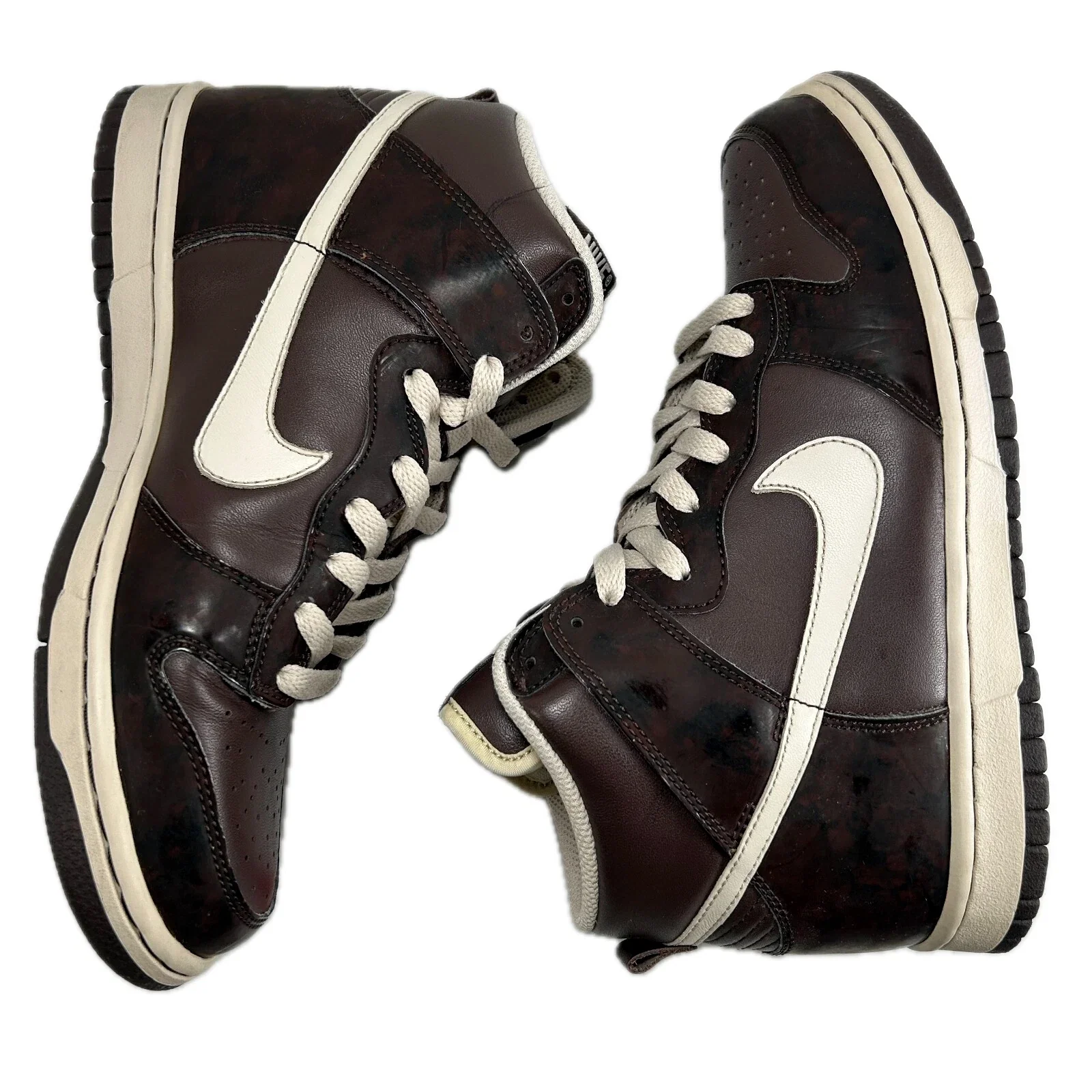 312786 223 Nike Dunk High Woodgrain (2006) [USED] - 8 M (Used) - Image 4