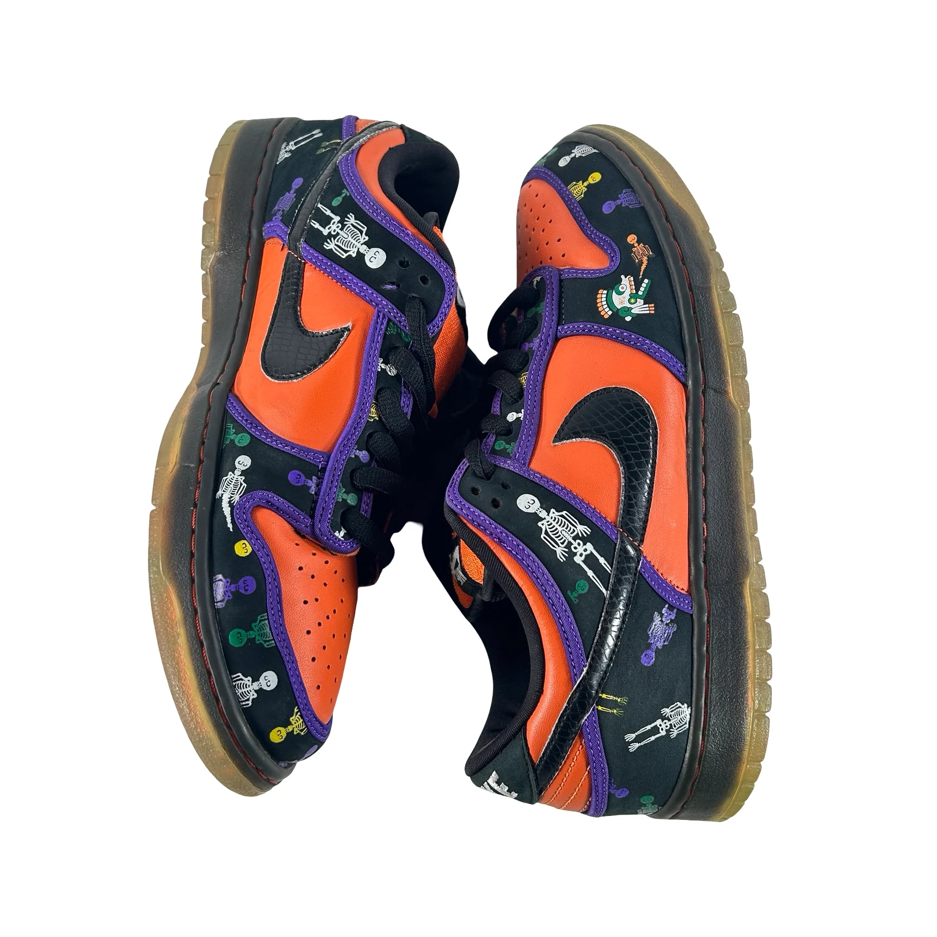 313170 801 Nike SB Dunk Low Day of the Dead [USED] - 10.5 M (Used) (No Box) (Replacement Left Insole) - Image 5