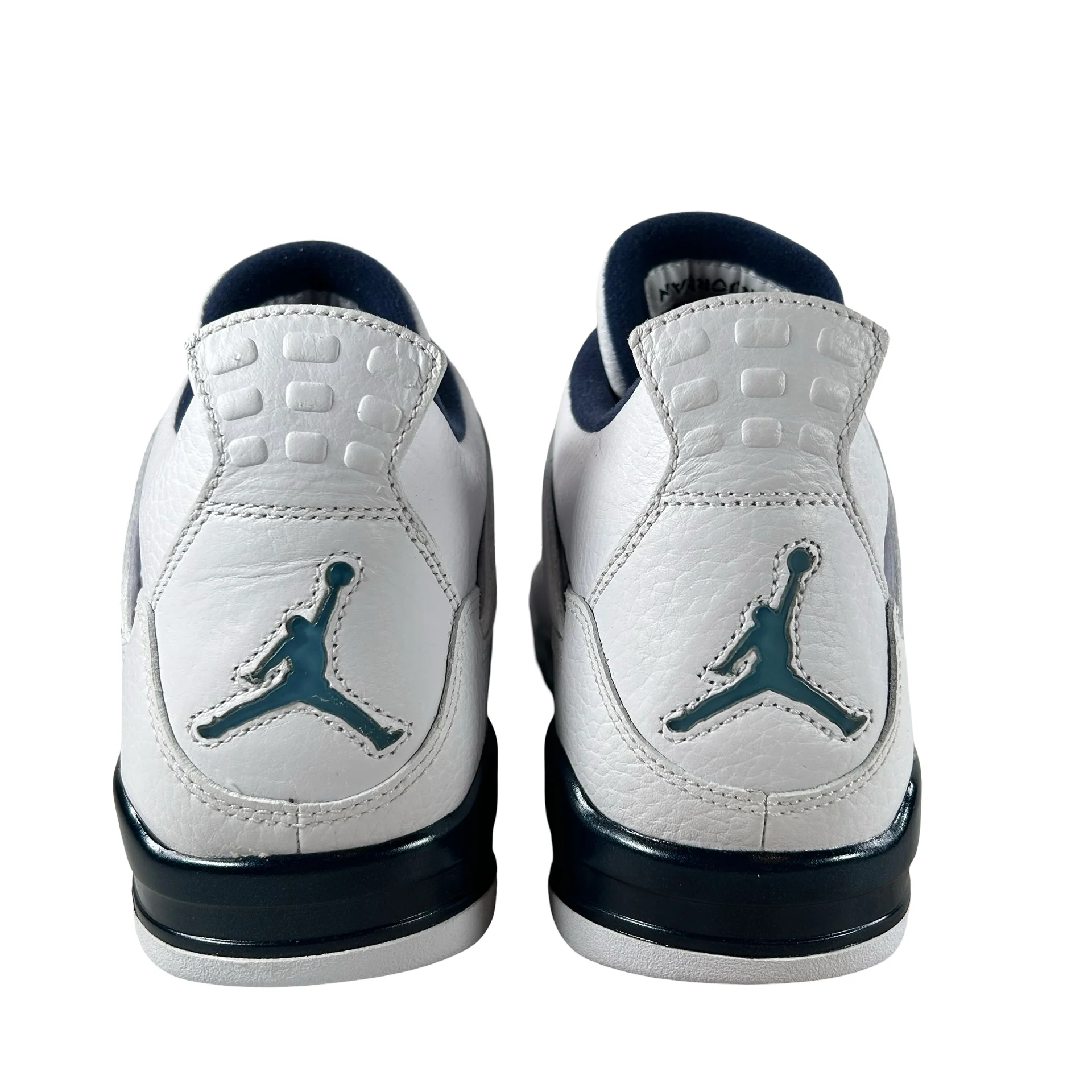 314254 107 Jordan 4 Retro Columbia (2015) [CONDITIONAL] - 11.5 M (Air Bubble Yellowing) (Damaged Lid) - Image 3