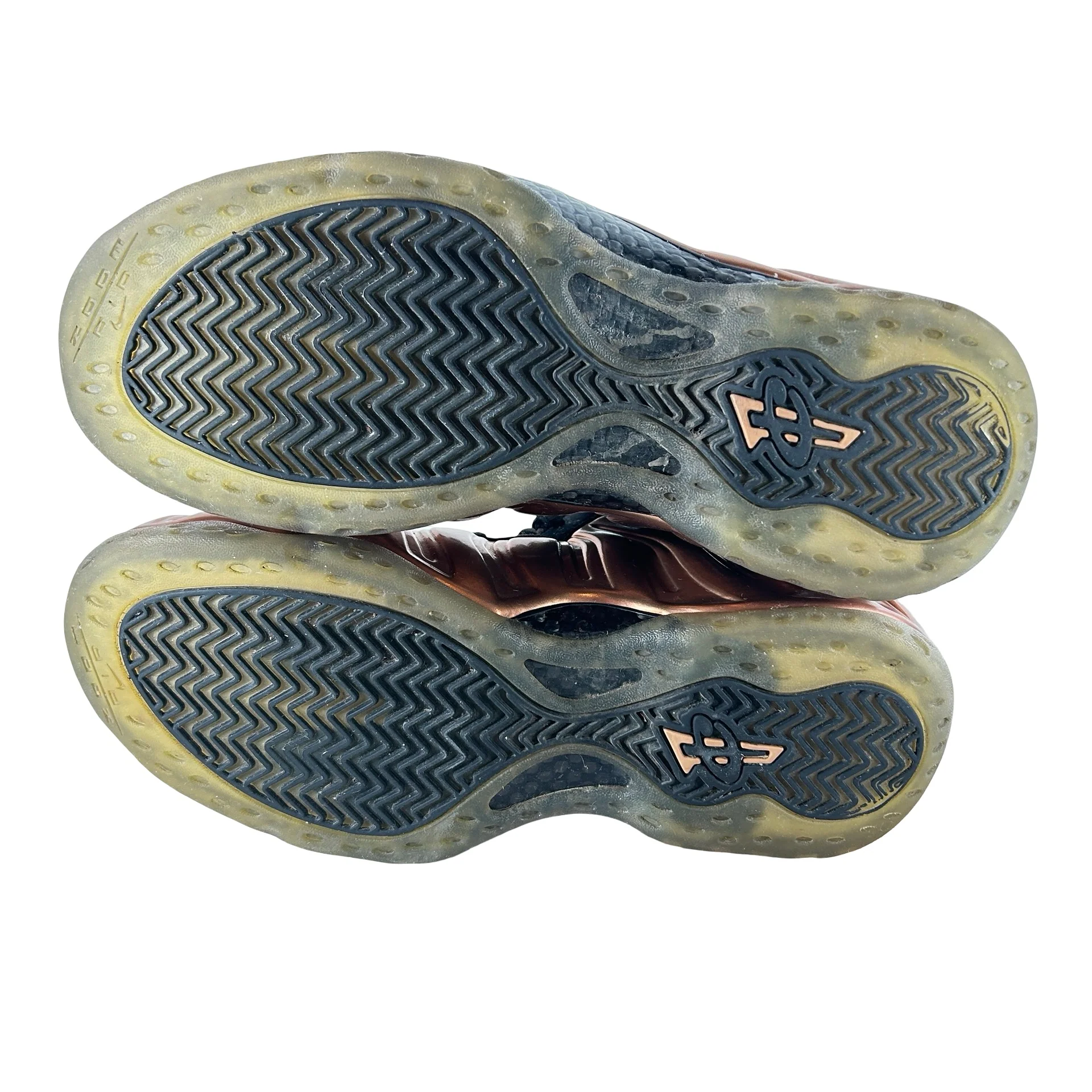 314996 007 Nike Air Foamposite One Copper (2017) [USED] - 9.5 M (Used) (No Box) - Image 6