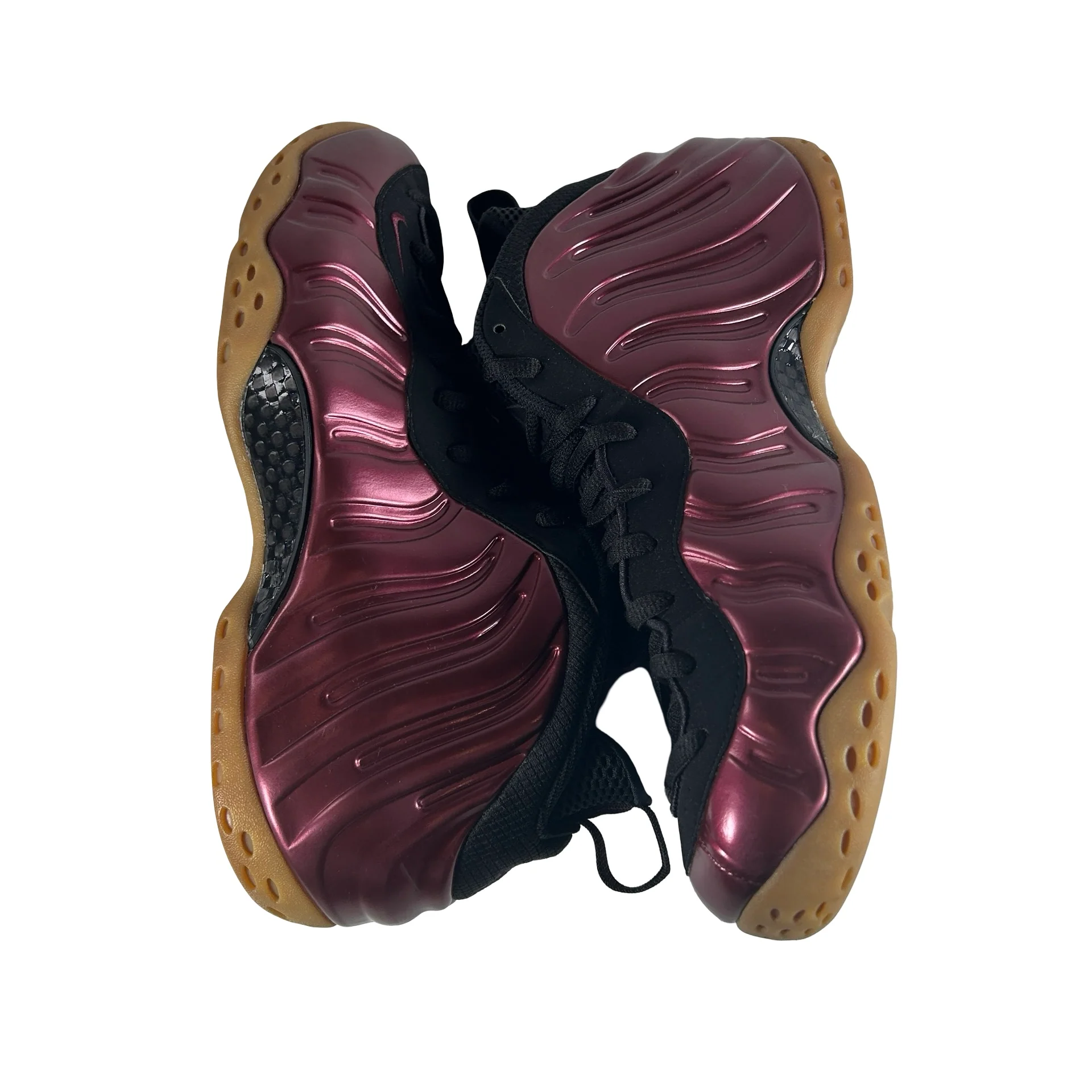 314996 601 Nike Air Foamposite One Maroon [USED] - 11.5 M (Used) (No Box) - Image 4