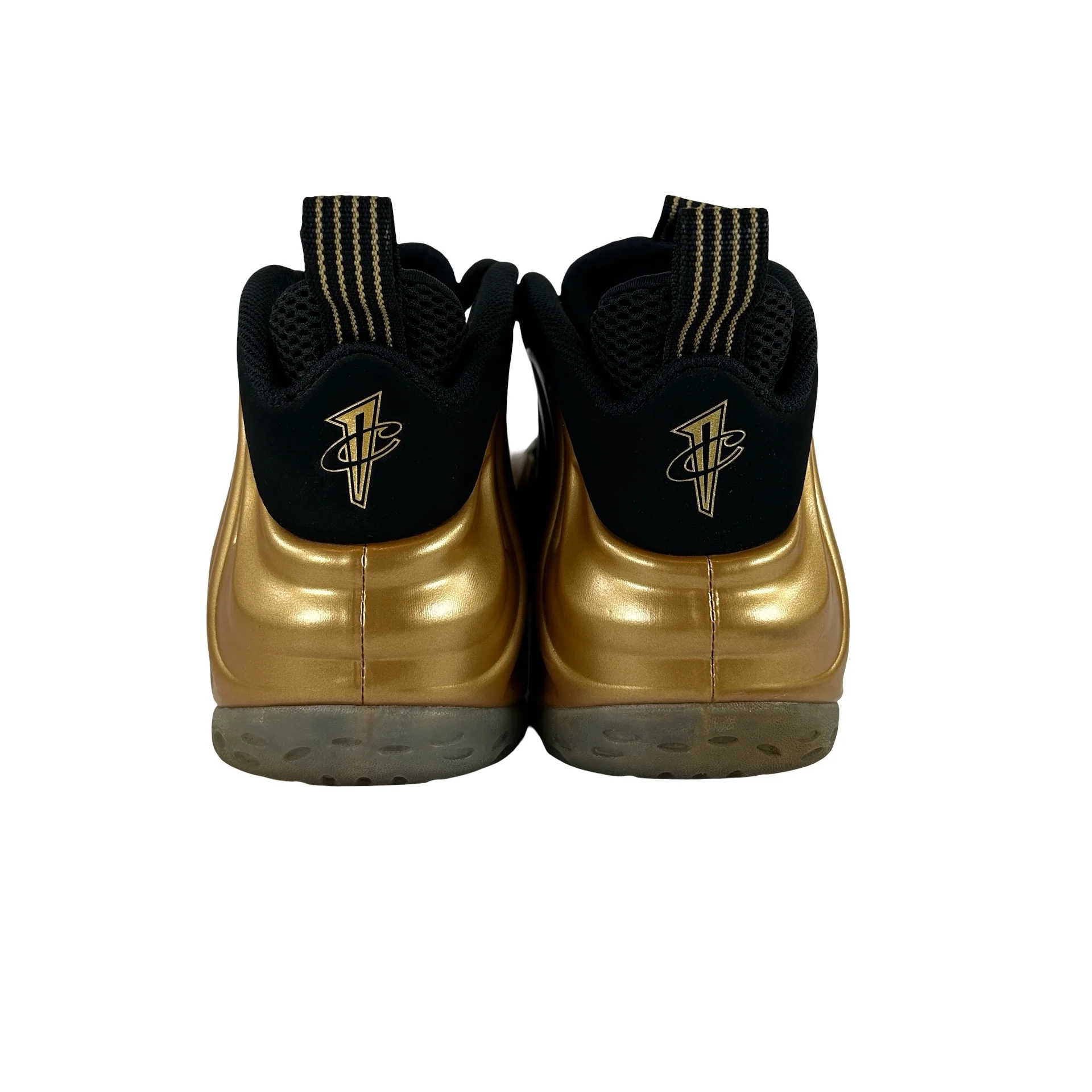 314996 700 Nike Air Foamposite One Metallic Gold [USED] - 11 M (Used) (Replace Box) (Missing Left Insole) - Image 3