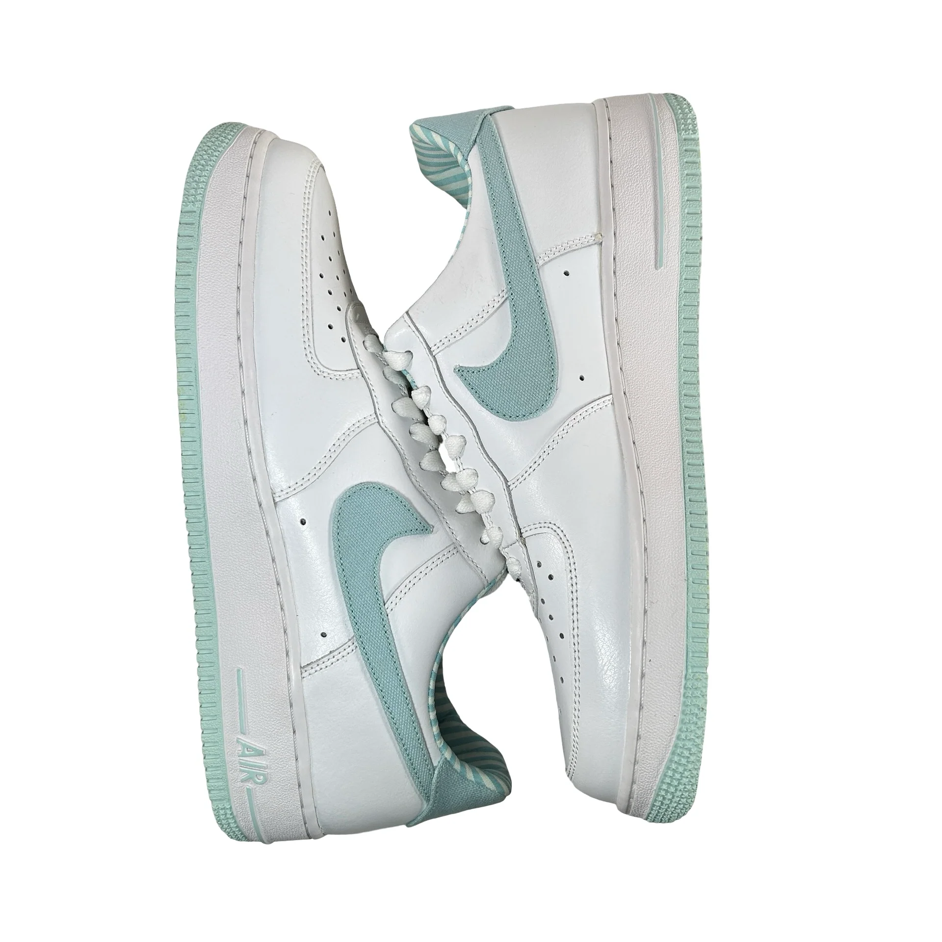 315115 136 Nike Air Force 1 White Julep Green Glow 2012 (Women's) - Image 4