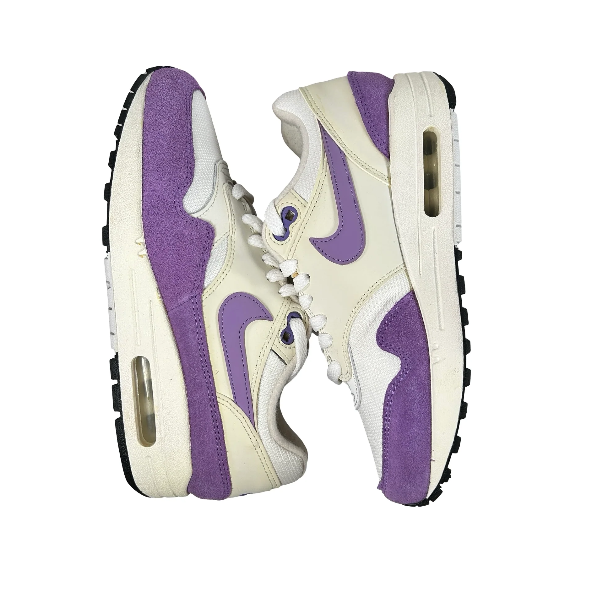 319986 118 Nike Air Max 1 Atomic Violet (Women's) [CONDITIONAL] - 6.5 W (Yellowing) - Image 4