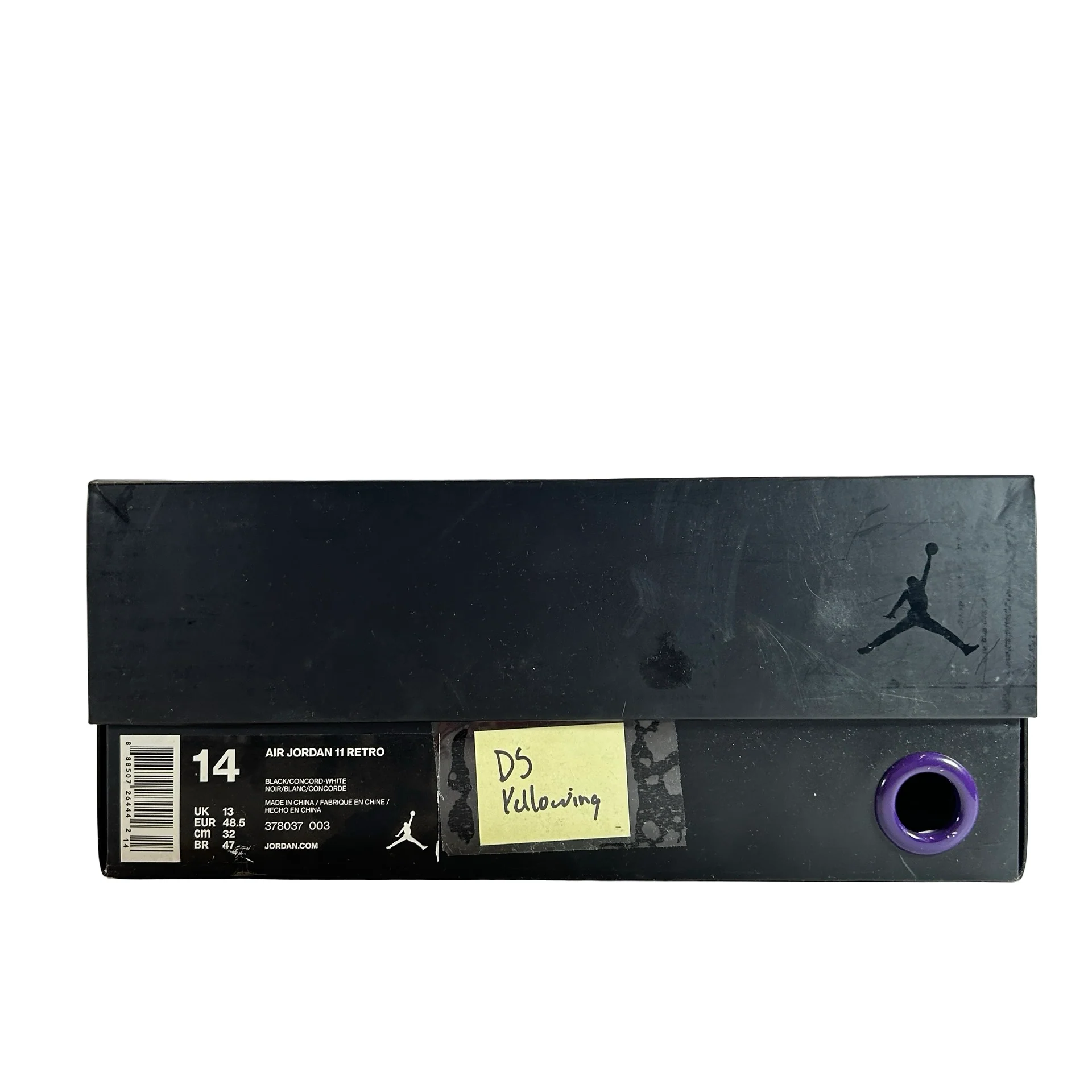 378037 003 Jordan 11 Space Jam (2016) [CONDITIONAL] - 14 M (Yellowing Soles) - Image 7