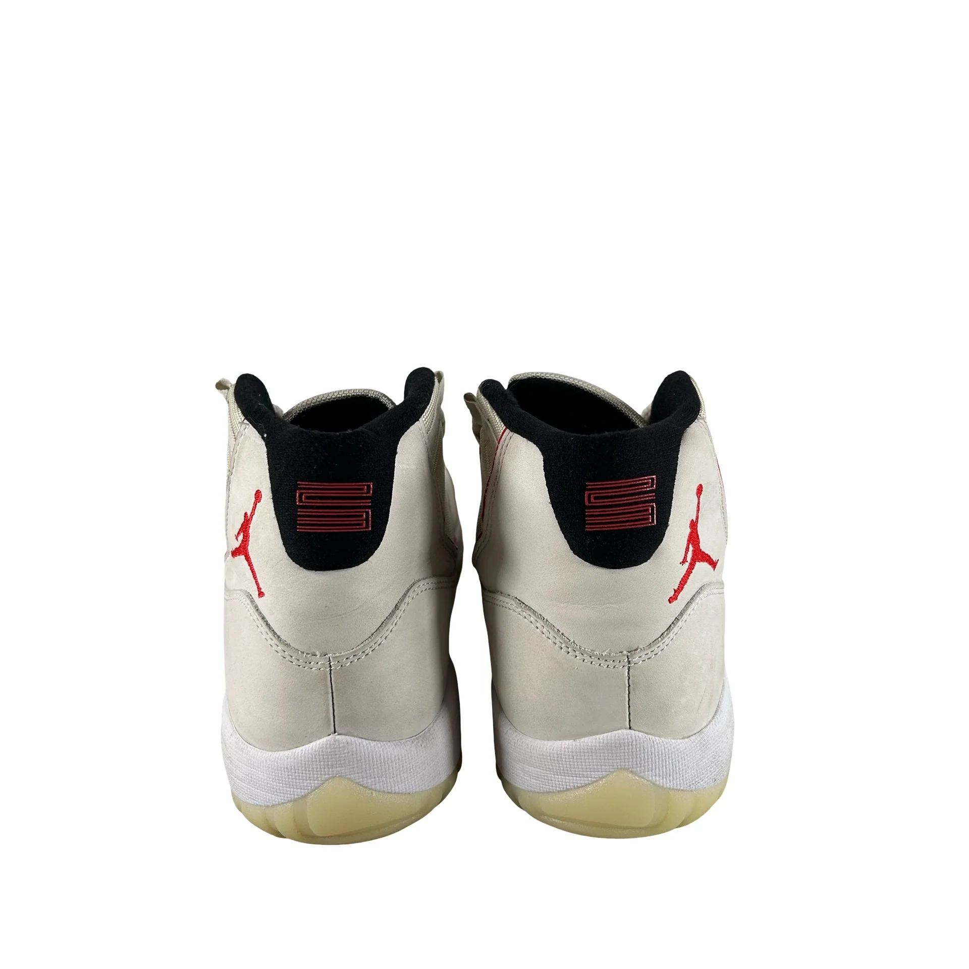 378037 016 Jordan 11 Retro Platinum Tint [USED] - 10.5 M (Used2) - Image 3
