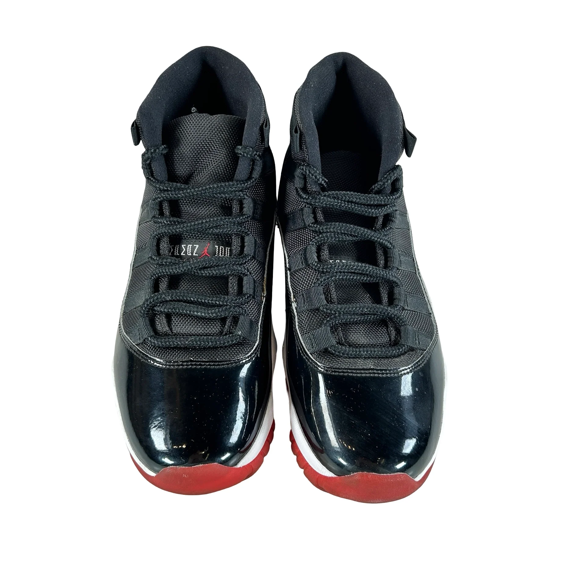 378037 061 Jordan 11 Bred (2019) [USED] - 8.5 M (Used) (No Box) - Image 2