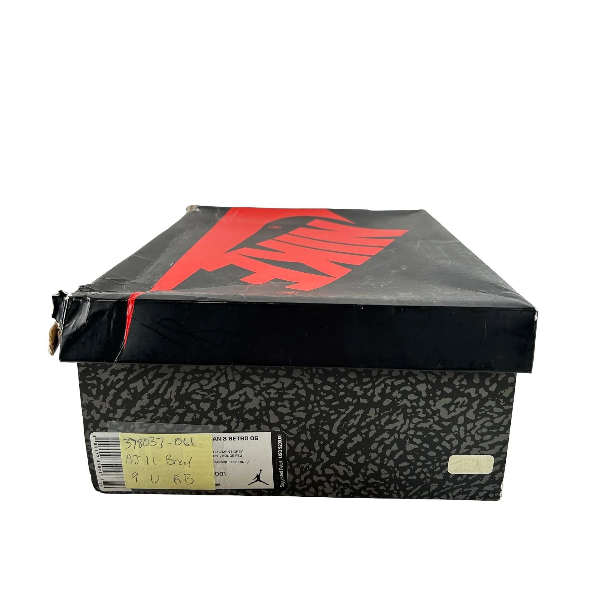 378037 061 Jordan 11 Bred (2019) [USED] - 9 M (Used) (Replace Box) - Image 7