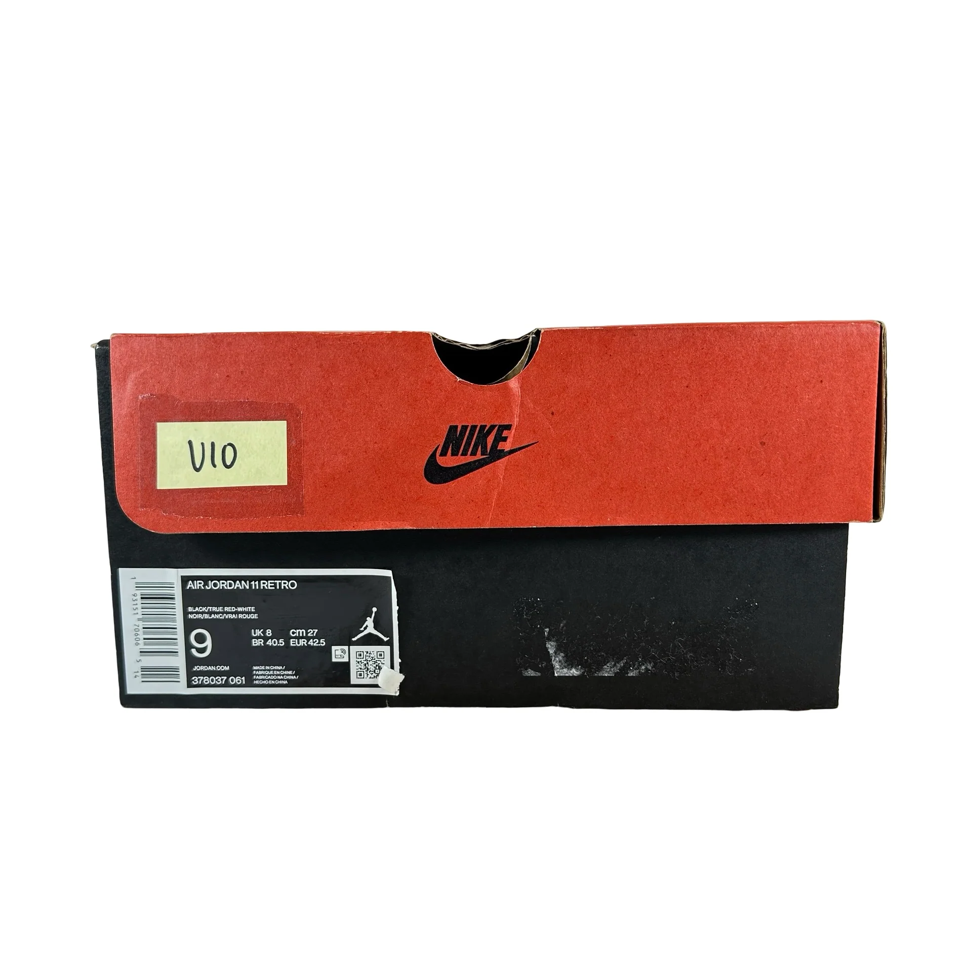 378037 061 Jordan 11 Bred (2019) [USED] - 9 M (Used10) - Image 7