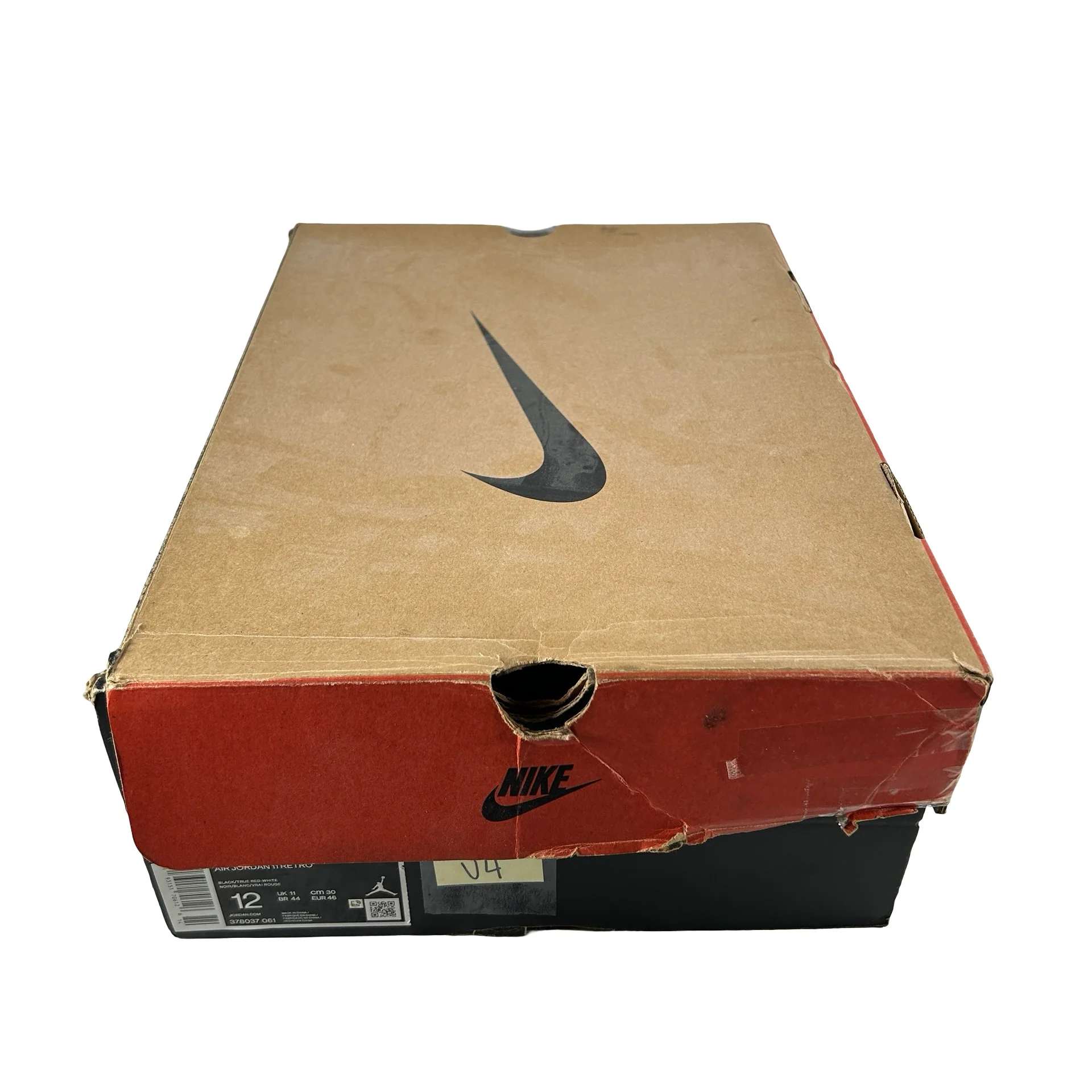 378037 061 Jordan 11 Retro Playoffs Bred (2019) [USED] - 12 M (Used4) - Image 7
