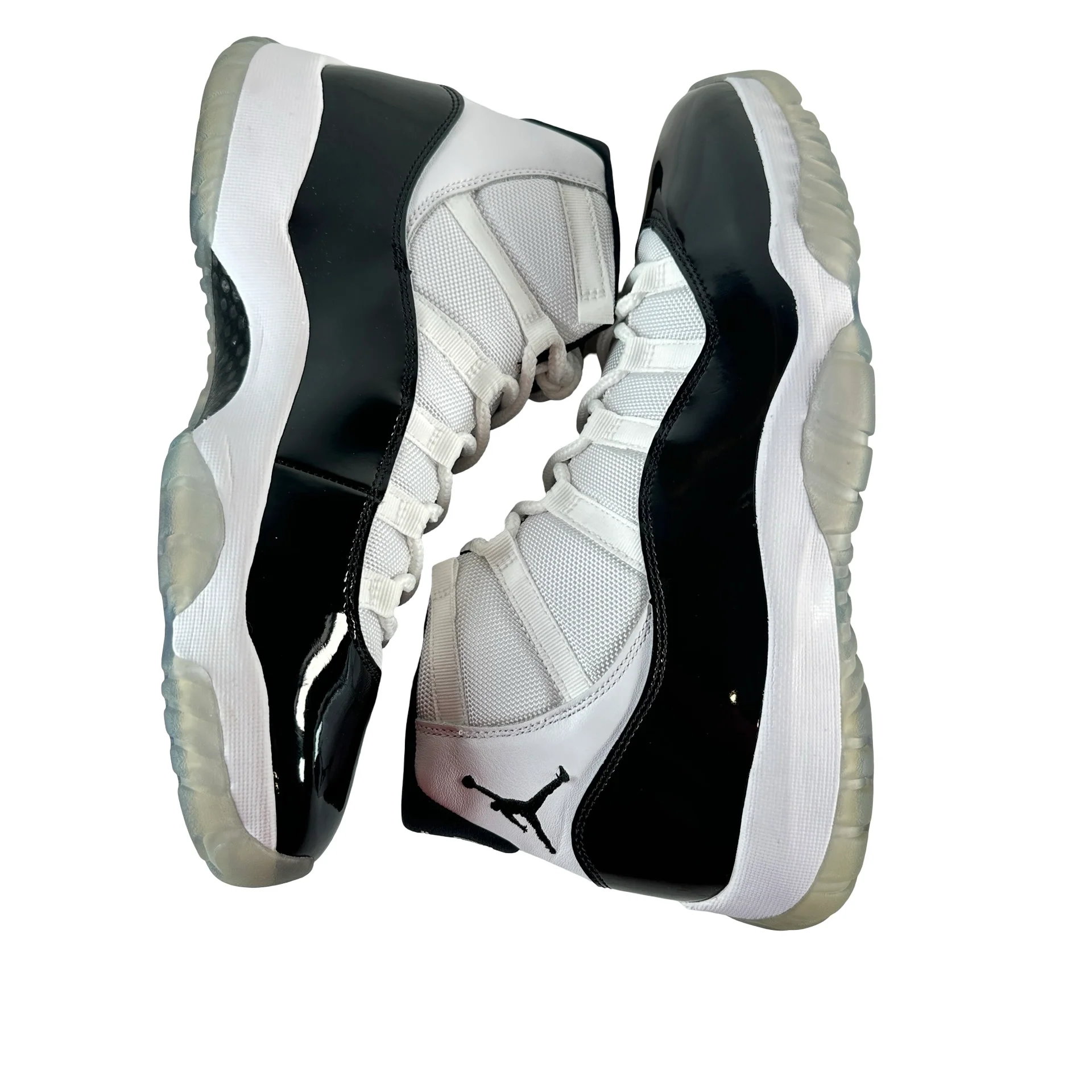 378037 100 Jordan 11 Concord - 10.5 M (Yellowing) (Damaged Box) - Image 5