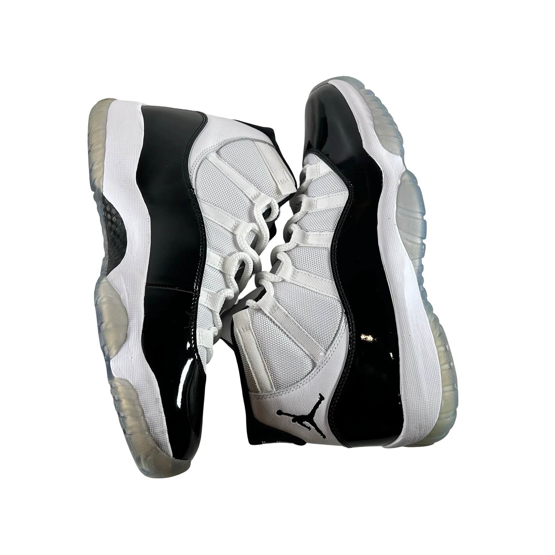 378037 100 Jordan 11 Concord [CONDITIONAL] - 10 M (Yellowing Soles2) - Image 5