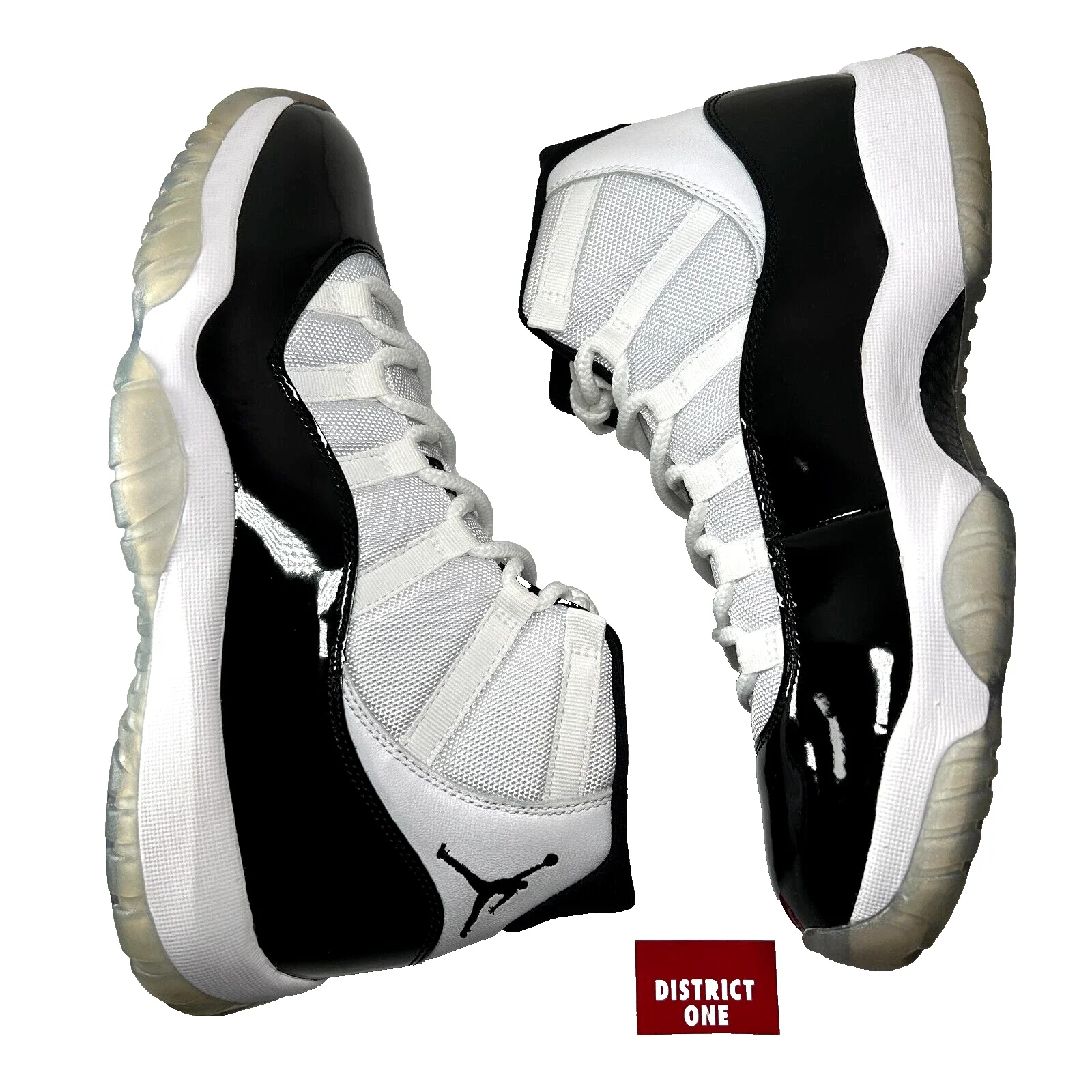 378037 100 Jordan 11 Concord [CONDITIONAL] - 15 M (Soles Yellowing) - Image 5
