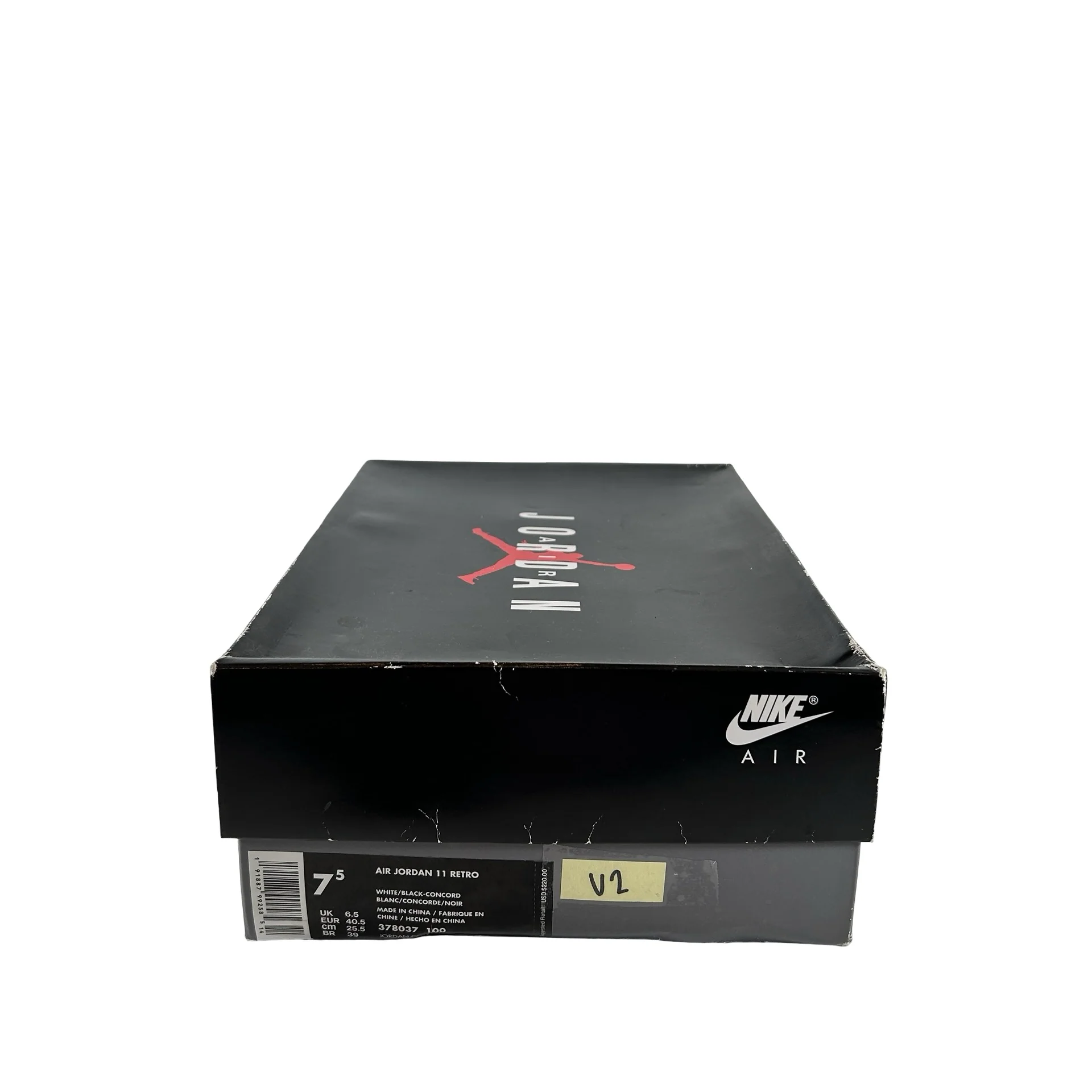378037 100 Jordan 11 Concord [USED] - 7.5 M (Used2) - Image 7