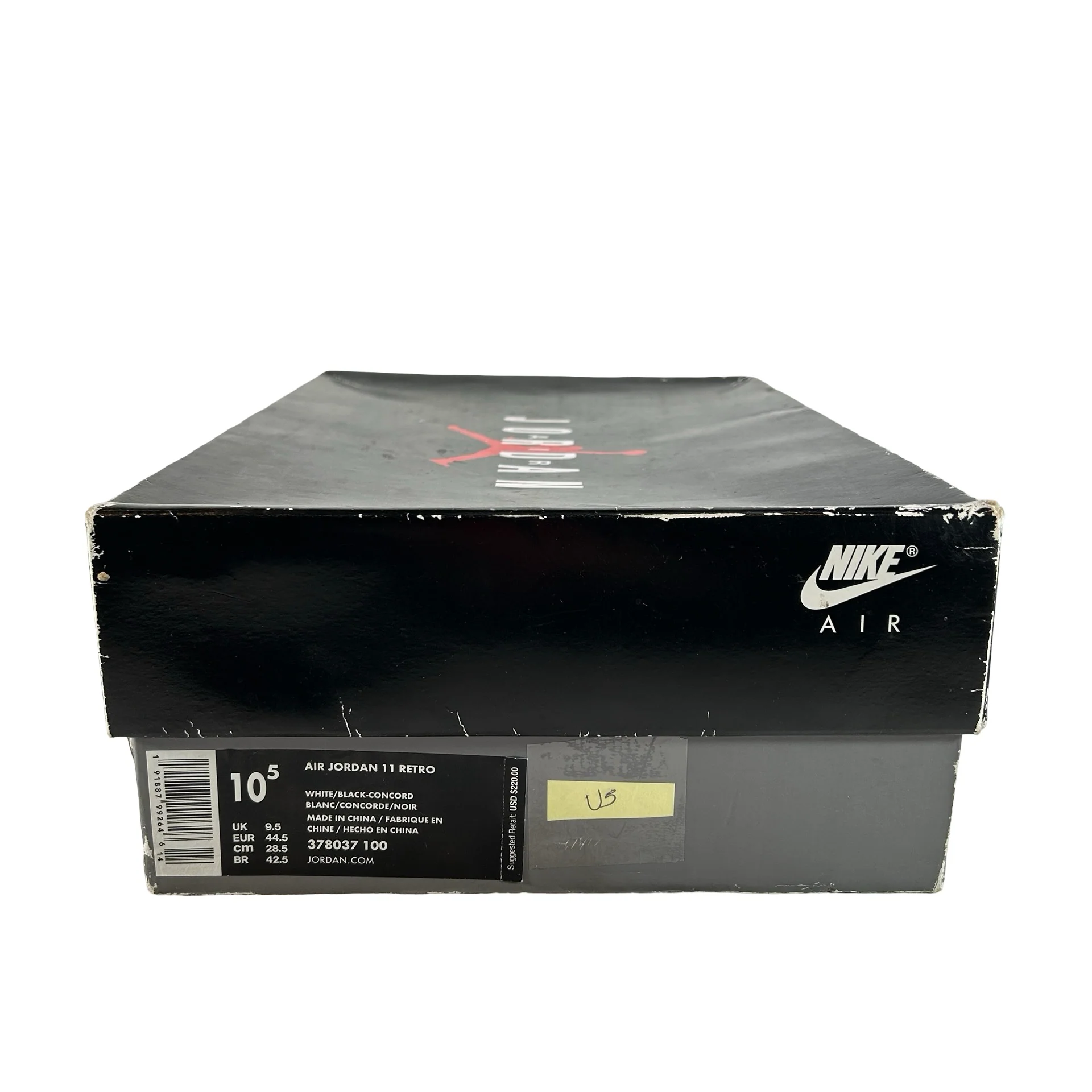 378037 100 Jordan 11 Retro Concord (2018) [USED] - 10.5 M (Used8) - Image 7